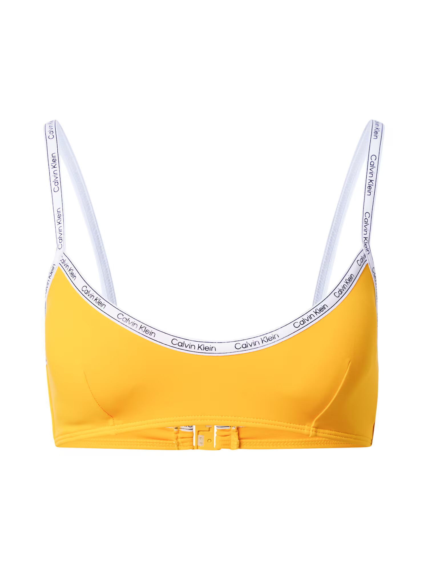 Calvin Klein Swimwear Τοπ μπικίνι 'BRALETTE' χρυσοκίτρινο / μαύρο / λευκό - Pepit.gr