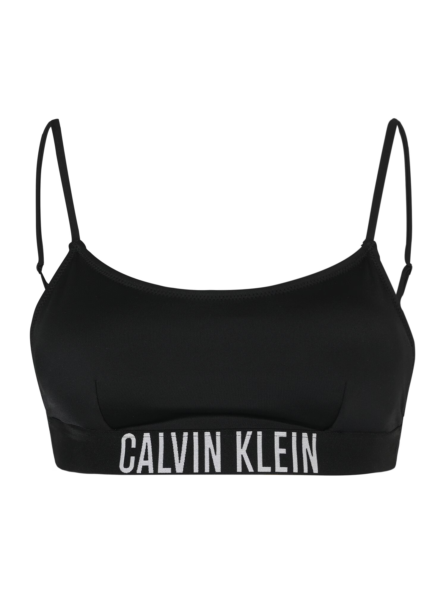 Calvin Klein Swimwear Τοπ μπικίνι 'Intense power' μαύρο / λευκό - Pepit.gr