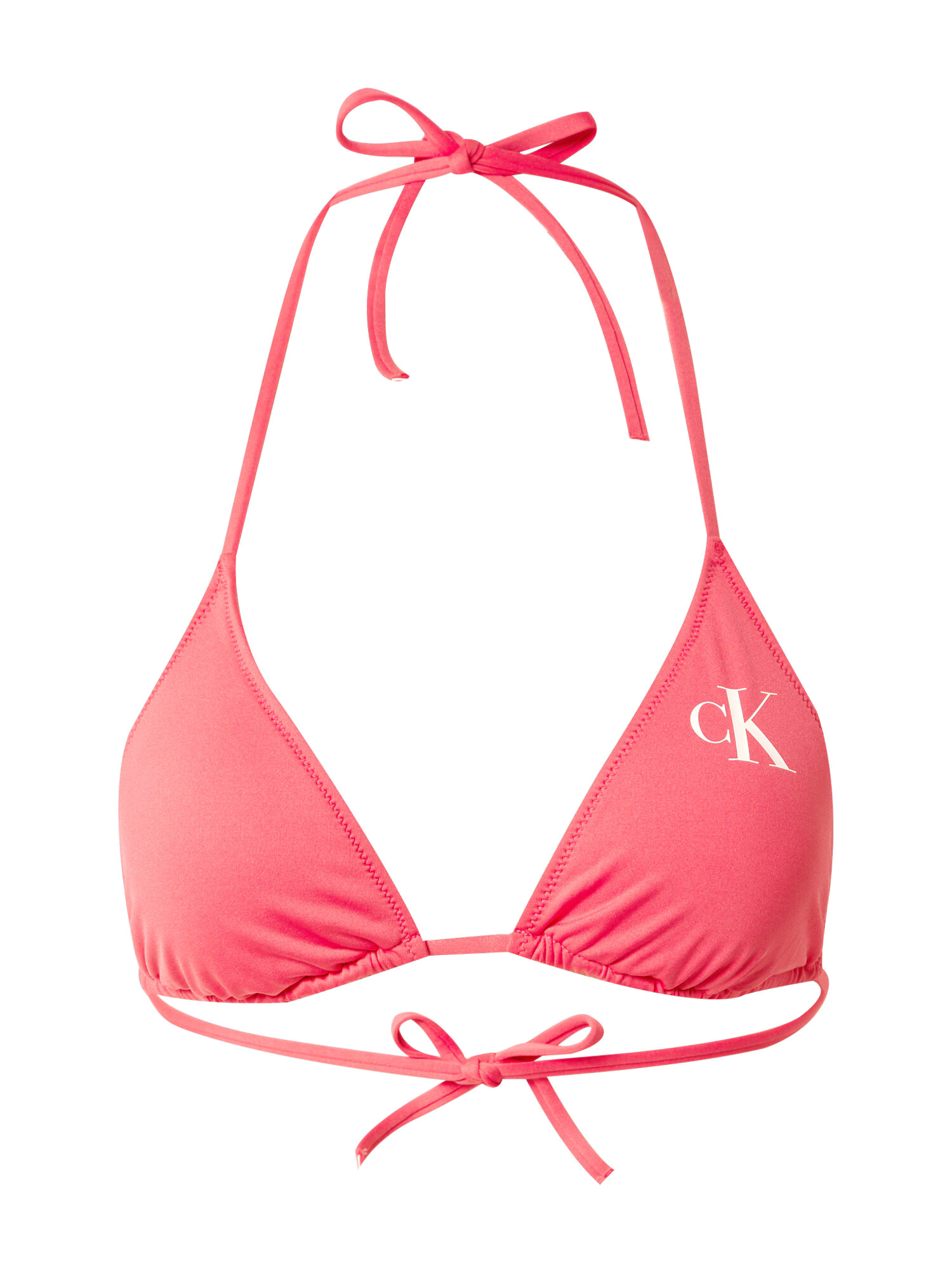 Calvin Klein Swimwear Τοπ μπικίνι ροζ / λευκό - Pepit.gr