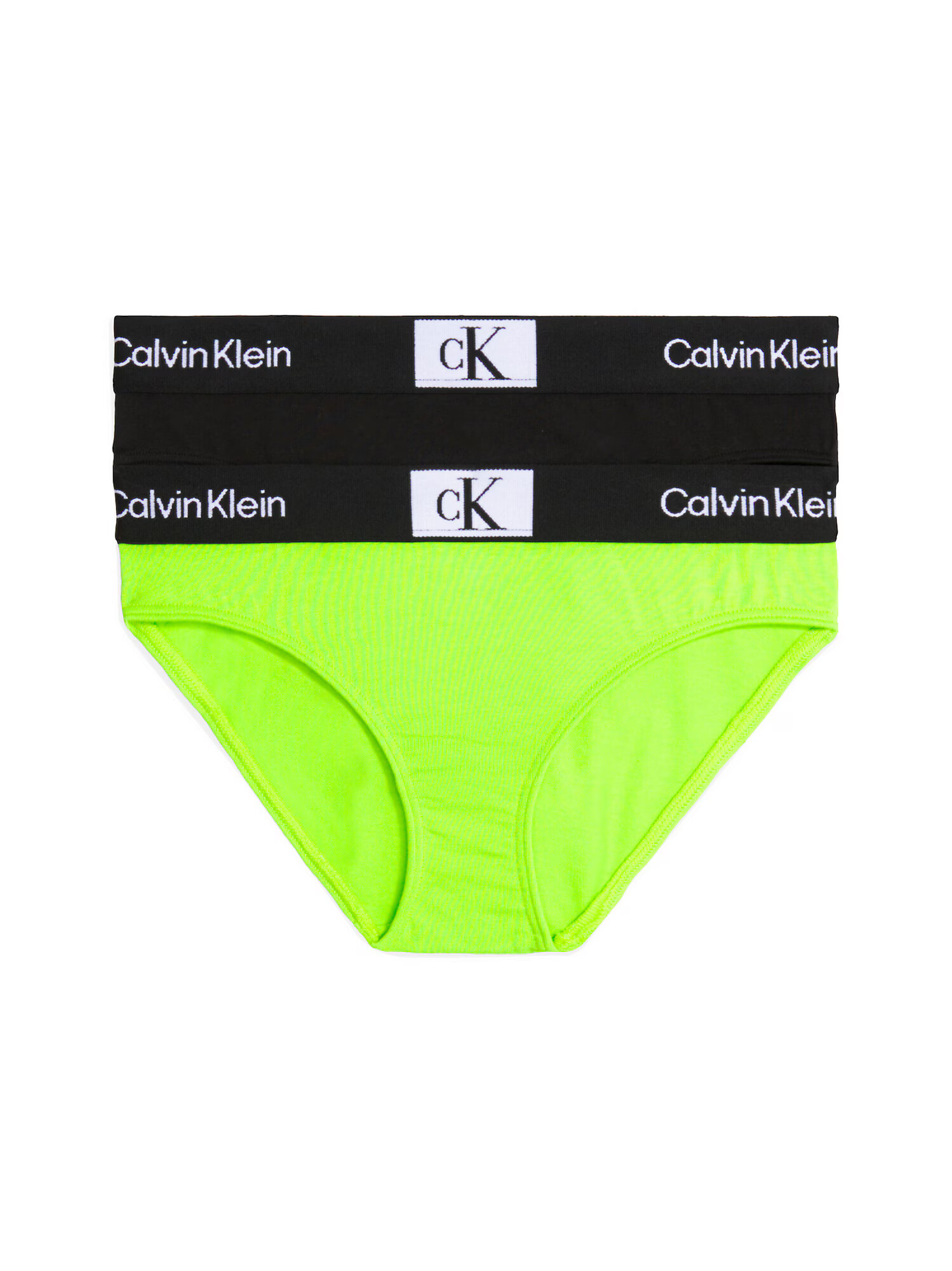 Calvin Klein Underwear Μπικίνι μοσχολέμονο / μαύρο / λευκό - Pepit.gr