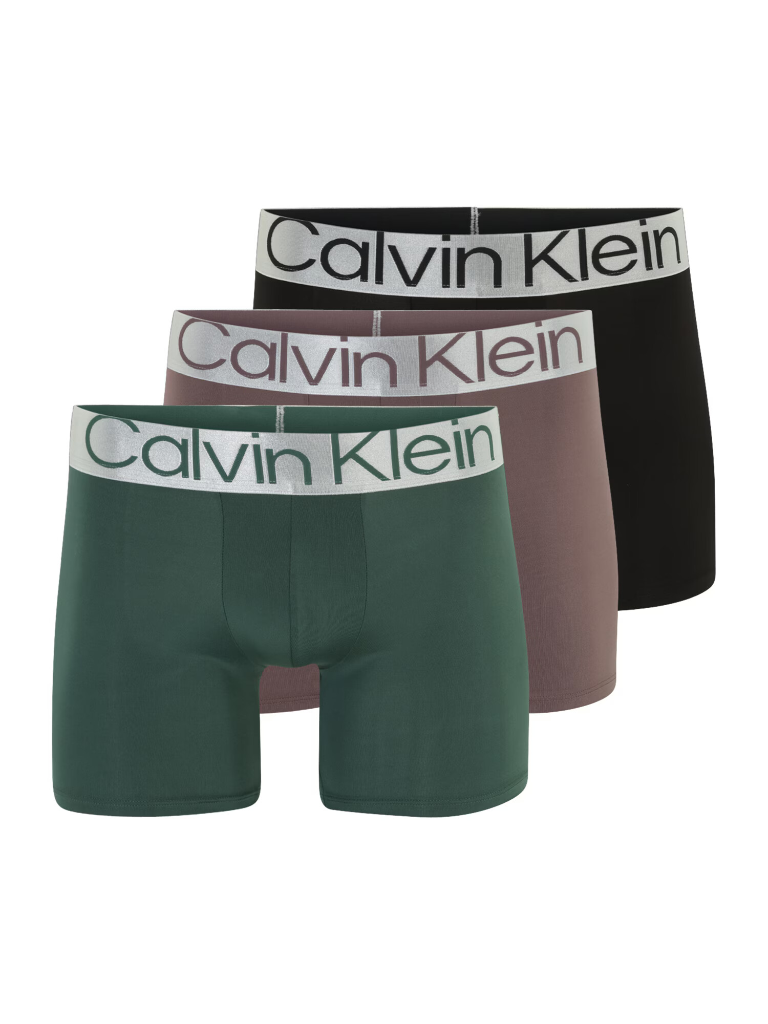 Calvin Klein Underwear Μποξεράκι ανοικτό γκρι / σκούρο πράσινο / πασχαλιά / μαύρο - Pepit.gr