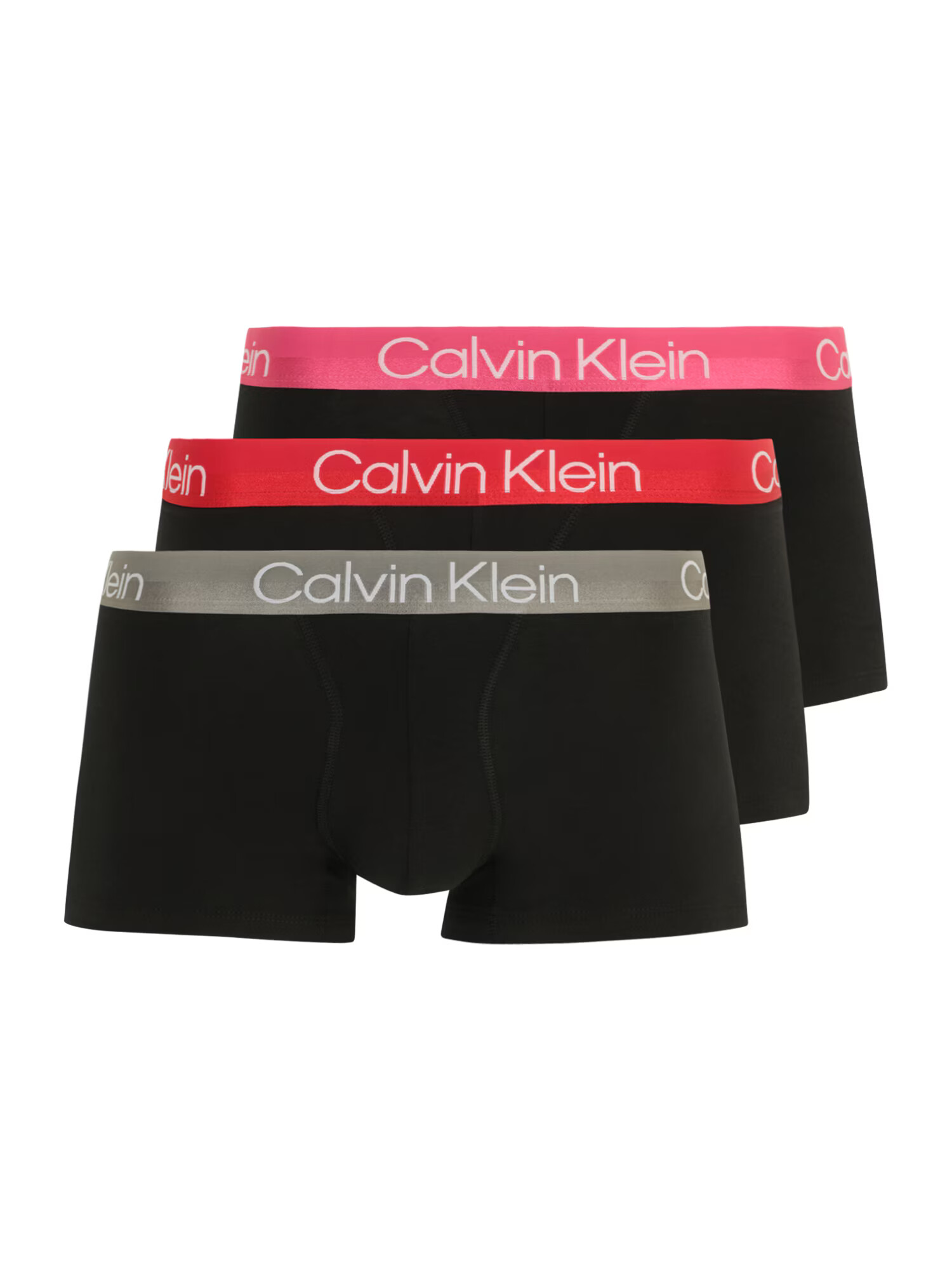 Calvin Klein Underwear Μποξεράκι αποχρώσεις λάσπης / ανοικτό ροζ / κόκκινο / μαύρο - Pepit.gr