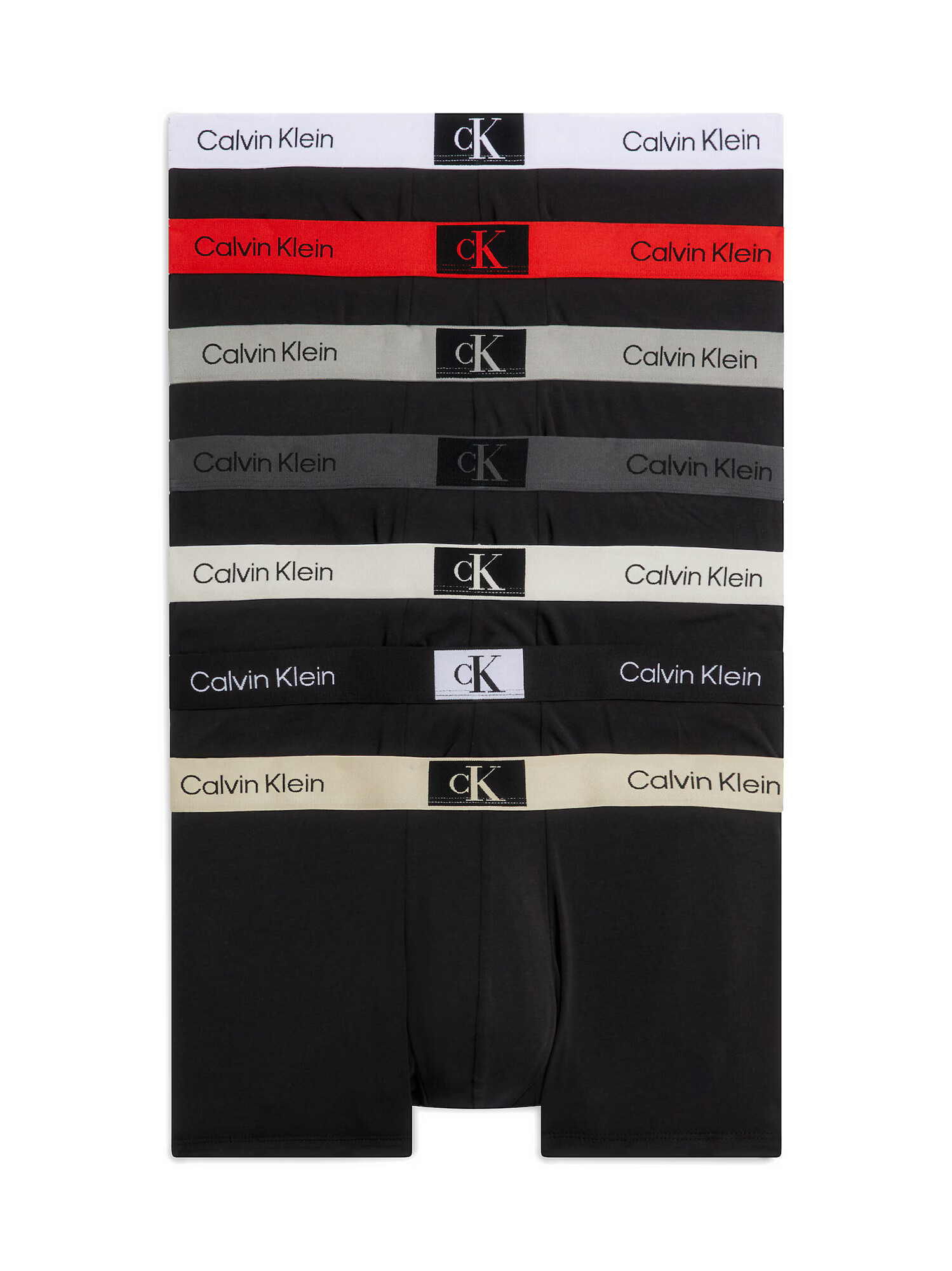 Calvin Klein Underwear Μποξεράκι γκρι / κόκκινο / μαύρο / λευκό - Pepit.gr