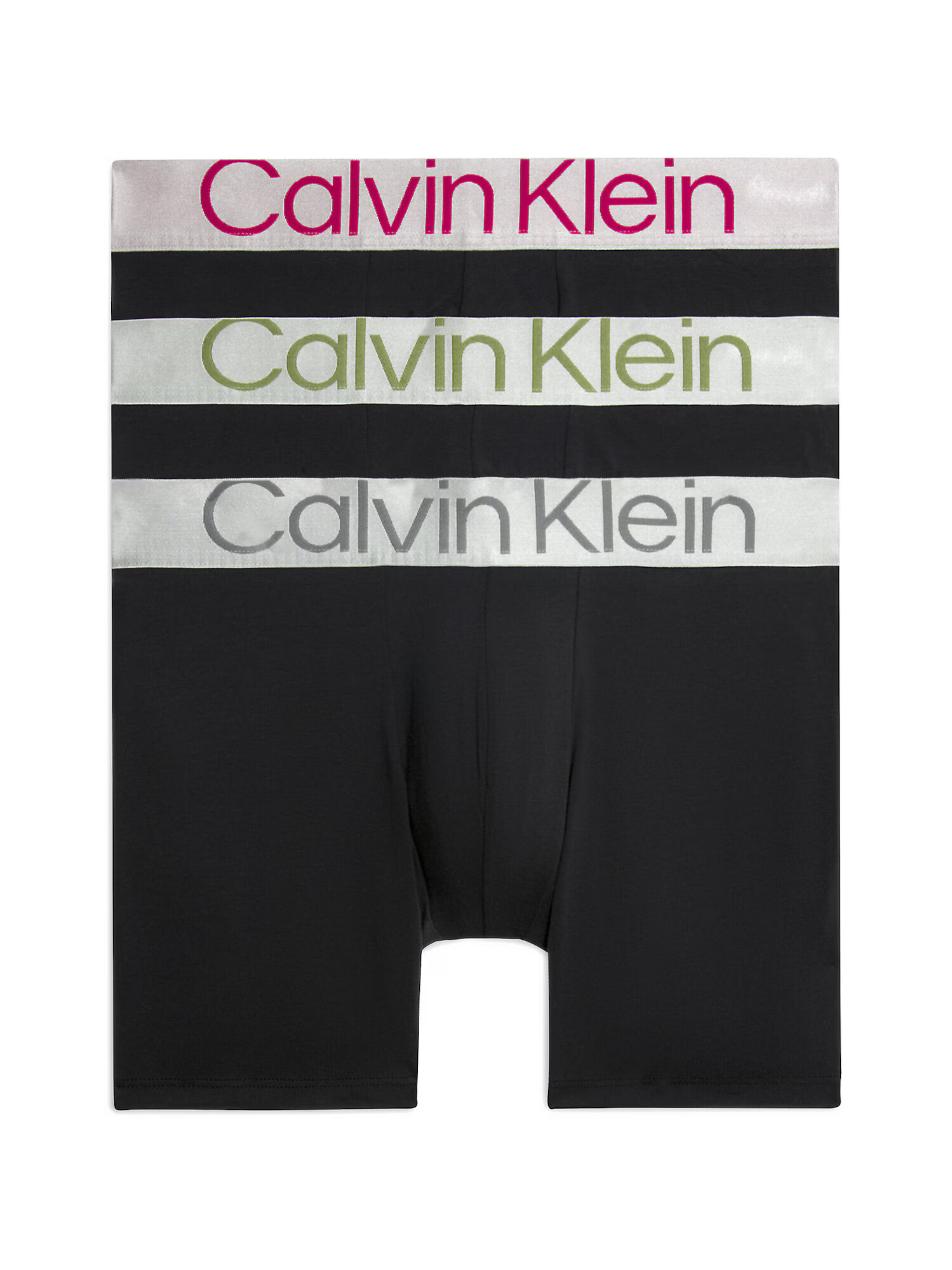 Calvin Klein Underwear Μποξεράκι γκρι / λαδί / ματζέντα / μαύρο - Pepit.gr