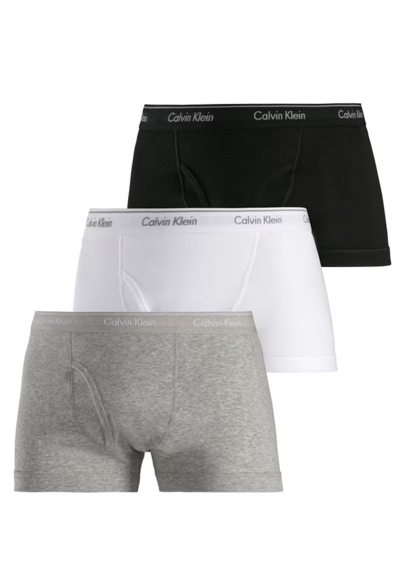 Calvin Klein Underwear Μποξεράκι γκρι / μαύρο / λευκό - Pepit.gr