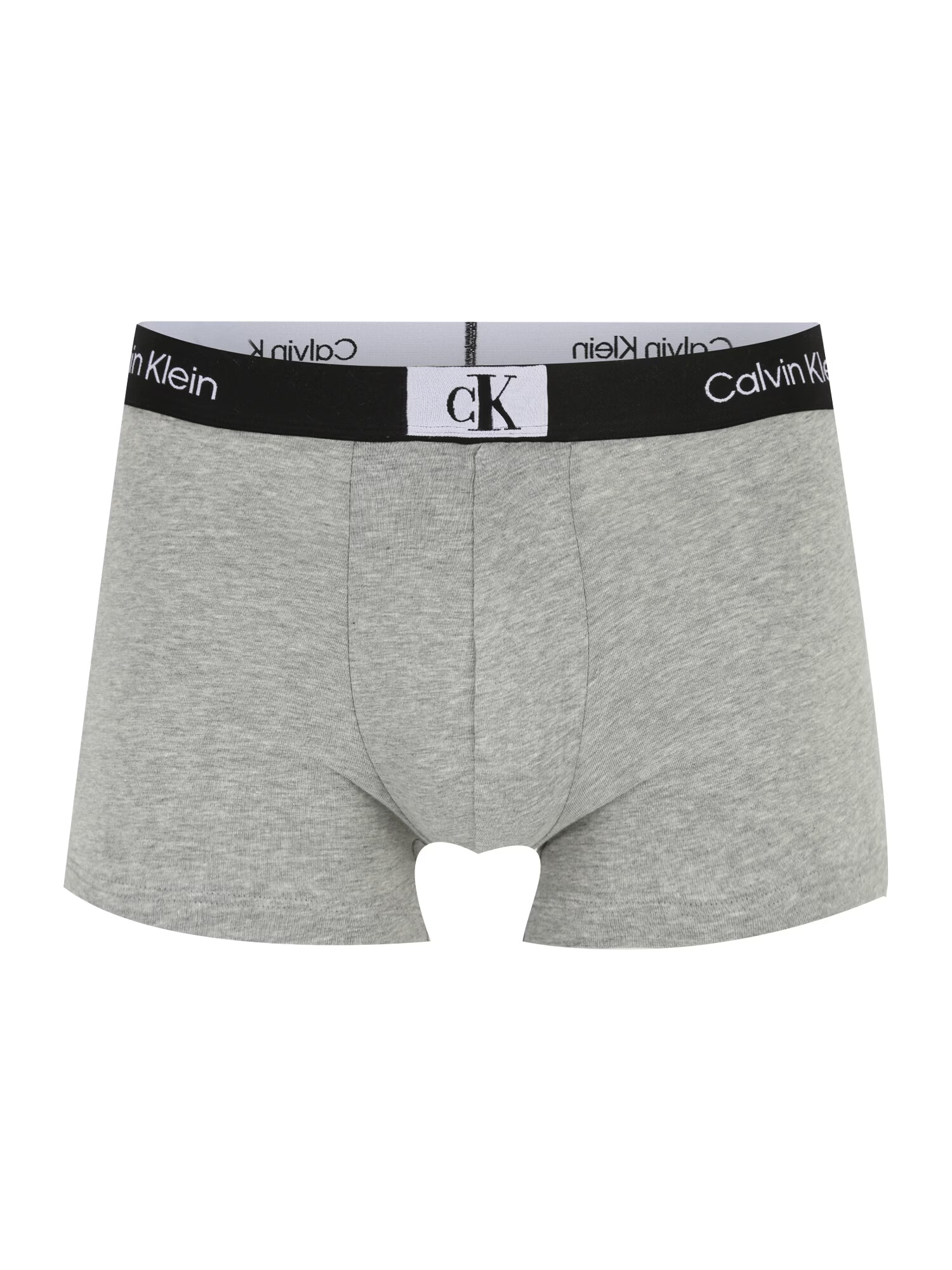 Calvin Klein Underwear Μποξεράκι γκρι μελανζέ / μαύρο / offwhite - Pepit.gr