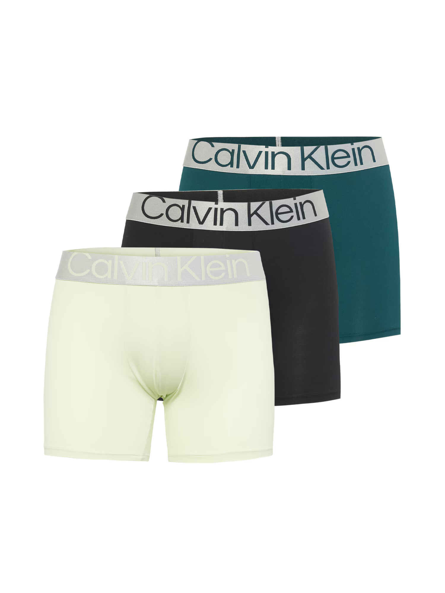 Calvin Klein Underwear Μποξεράκι κίτρινο παστέλ / σμαραγδί / μαύρο / ασημί - Pepit.gr