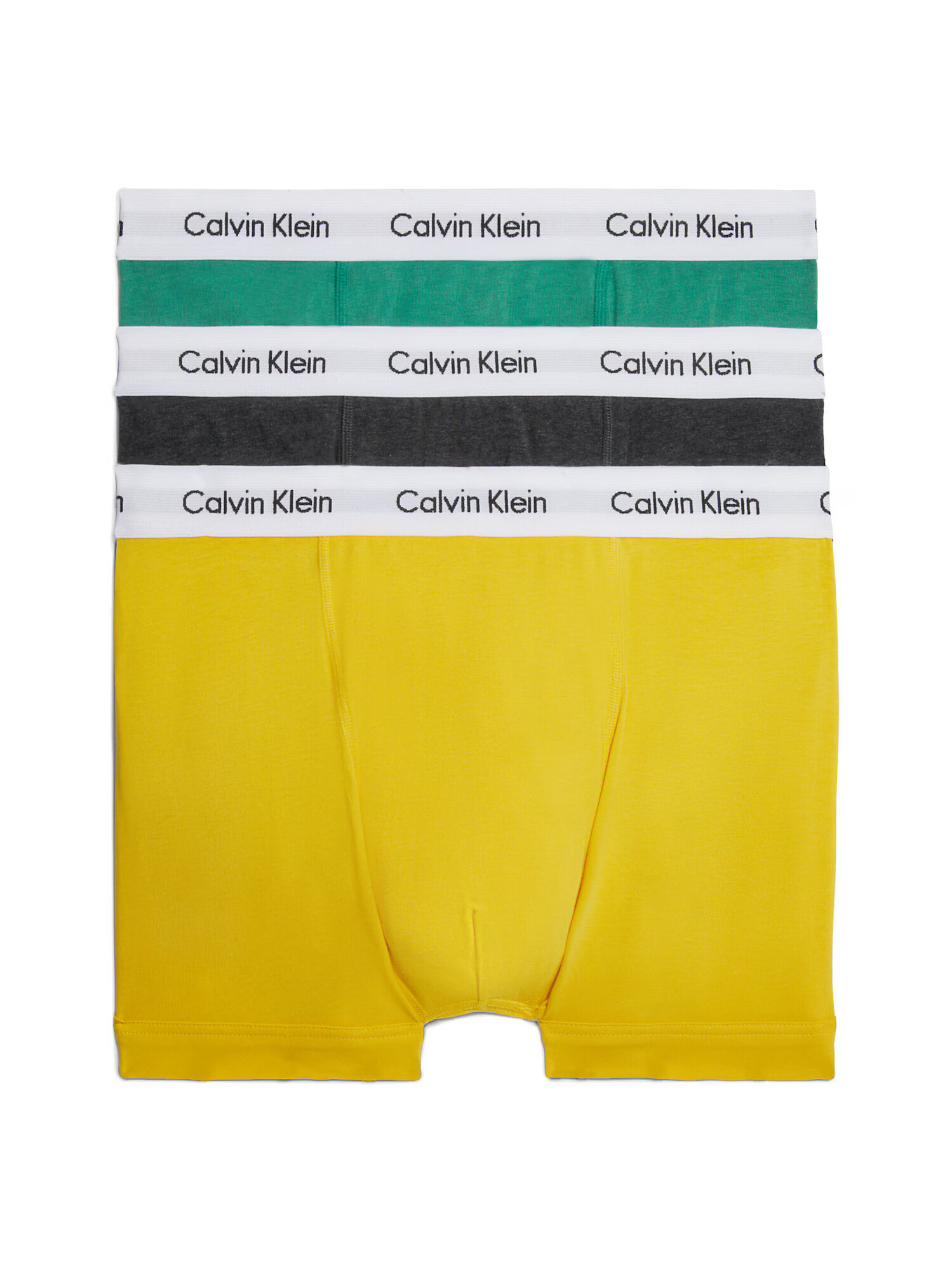 Calvin Klein Underwear Μποξεράκι κίτρινο / σκούρο γκρι / γαλαζοπράσινο / λευκό - Pepit.gr