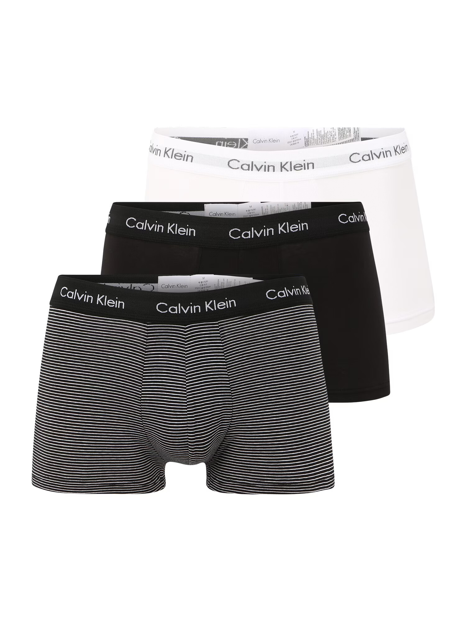 Calvin Klein Underwear Μποξεράκι μαύρο / λευκό - Pepit.gr