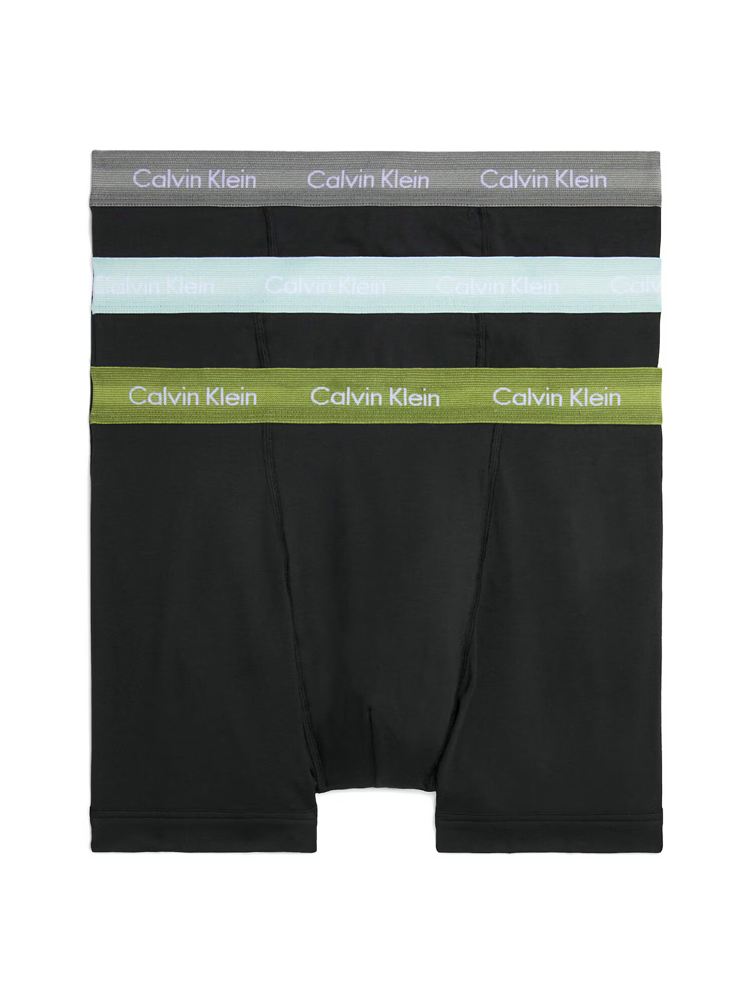 Calvin Klein Underwear Μποξεράκι μπλε παστέλ / γκρι / λαδί / μαύρο - Pepit.gr