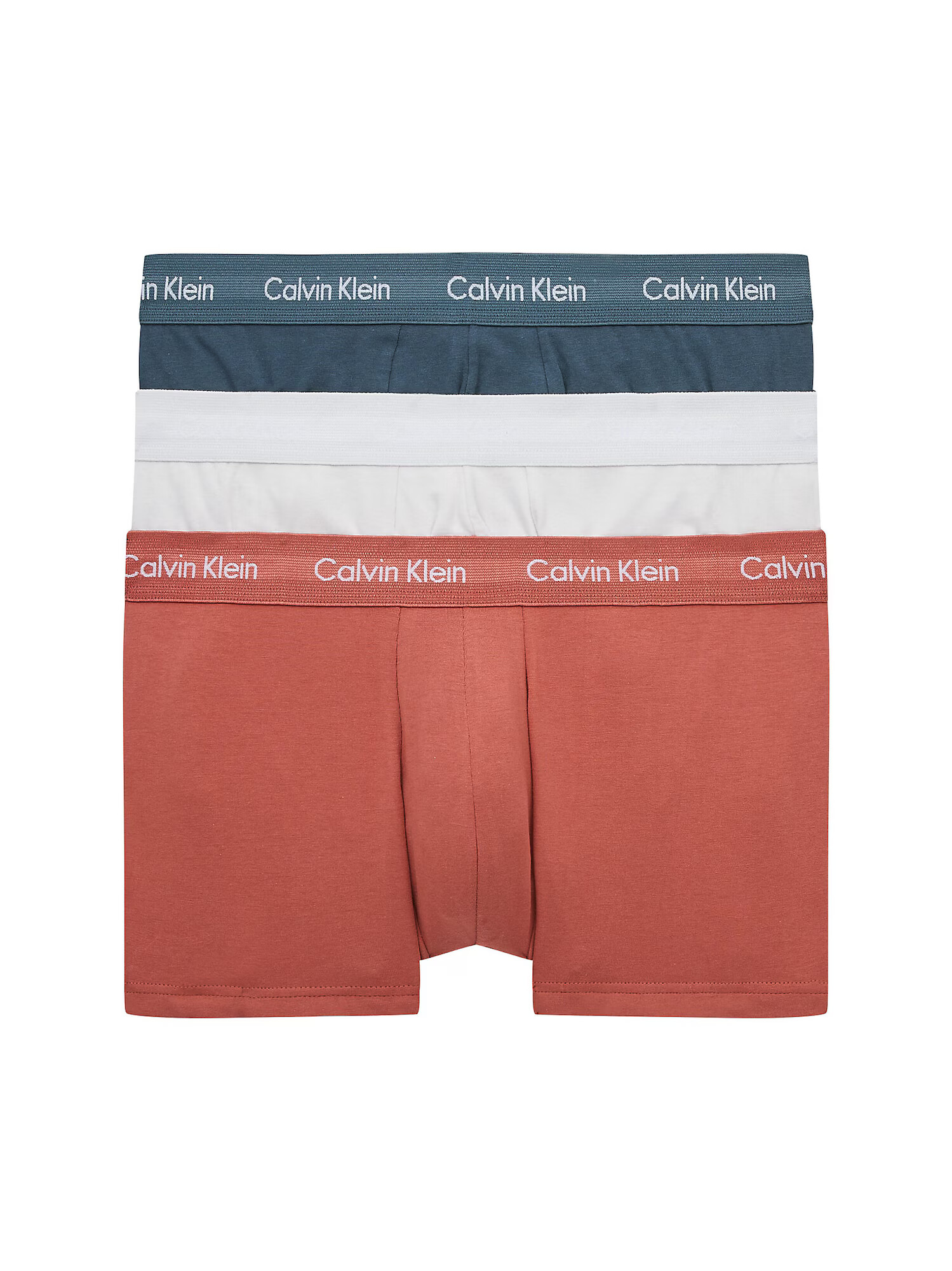 Calvin Klein Underwear Μποξεράκι μπλε περιστεριού / κόκκινο παστέλ / λευκό - Pepit.gr