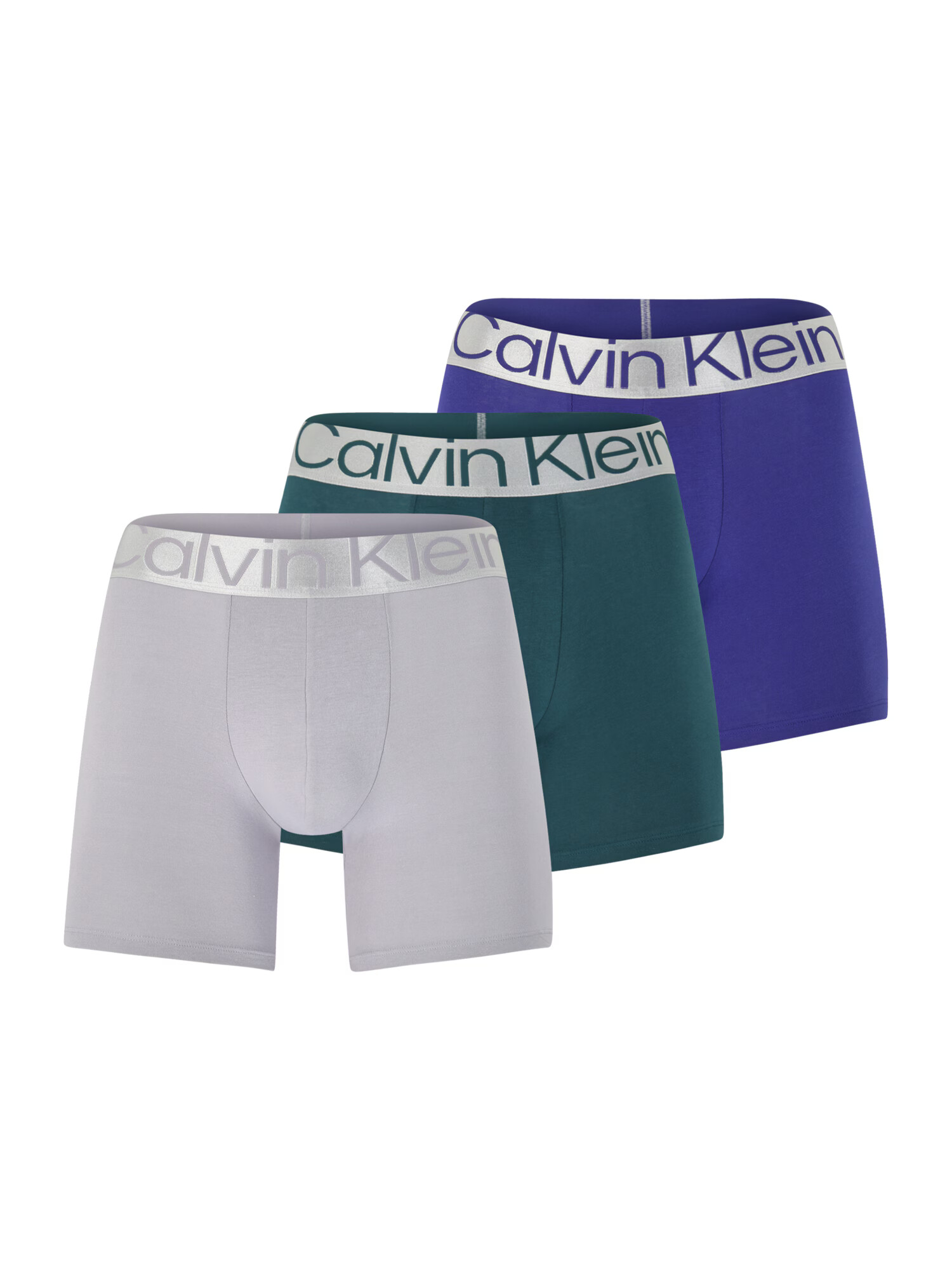 Calvin Klein Underwear Μποξεράκι πετρόλ / λιλά παστέλ / σκούρο λιλά / ασημί - Pepit.gr