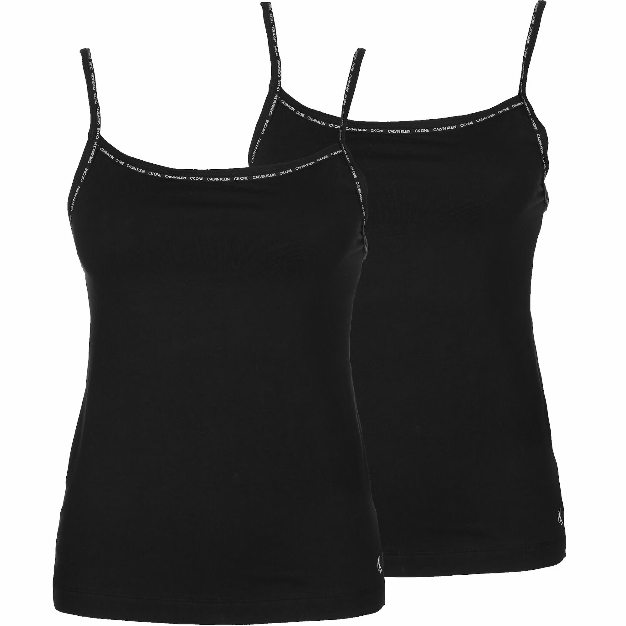 Calvin Klein Underwear Φανέλα 'CAMISOLE 2PK' μαύρο - Pepit.gr