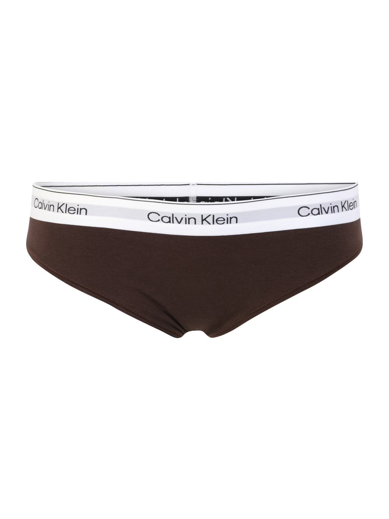 Calvin Klein Underwear Plus Σλιπ σκούρο καφέ / μαύρο / λευκό - Pepit.gr