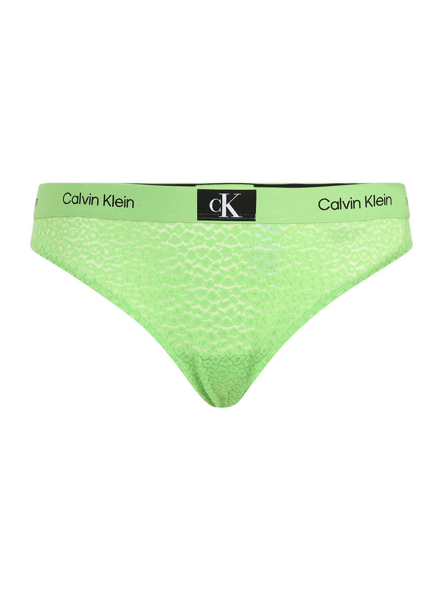 Calvin Klein Underwear Plus Στρινγκ ανοικτό πράσινο / μαύρο - Pepit.gr