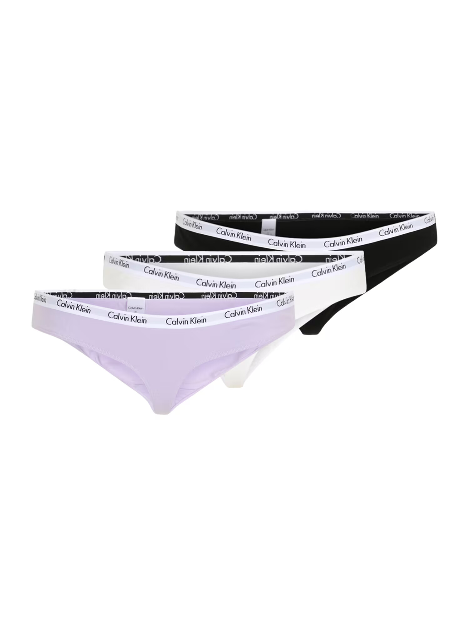 Calvin Klein Underwear Plus Στρινγκ λιλά / μαύρο / λευκό - Pepit.gr