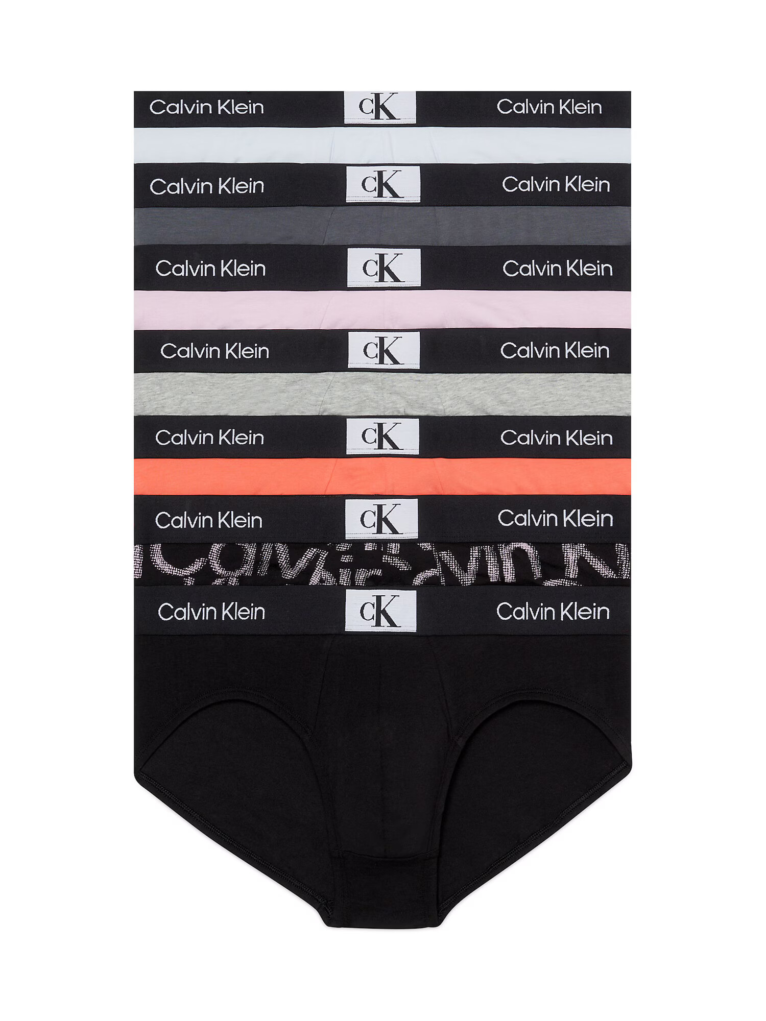 Calvin Klein Underwear Σλιπ ανθρακί / γκρι μελανζέ / κοραλί / ανοικτό ροζ / μαύρο / λευκό - Pepit.gr