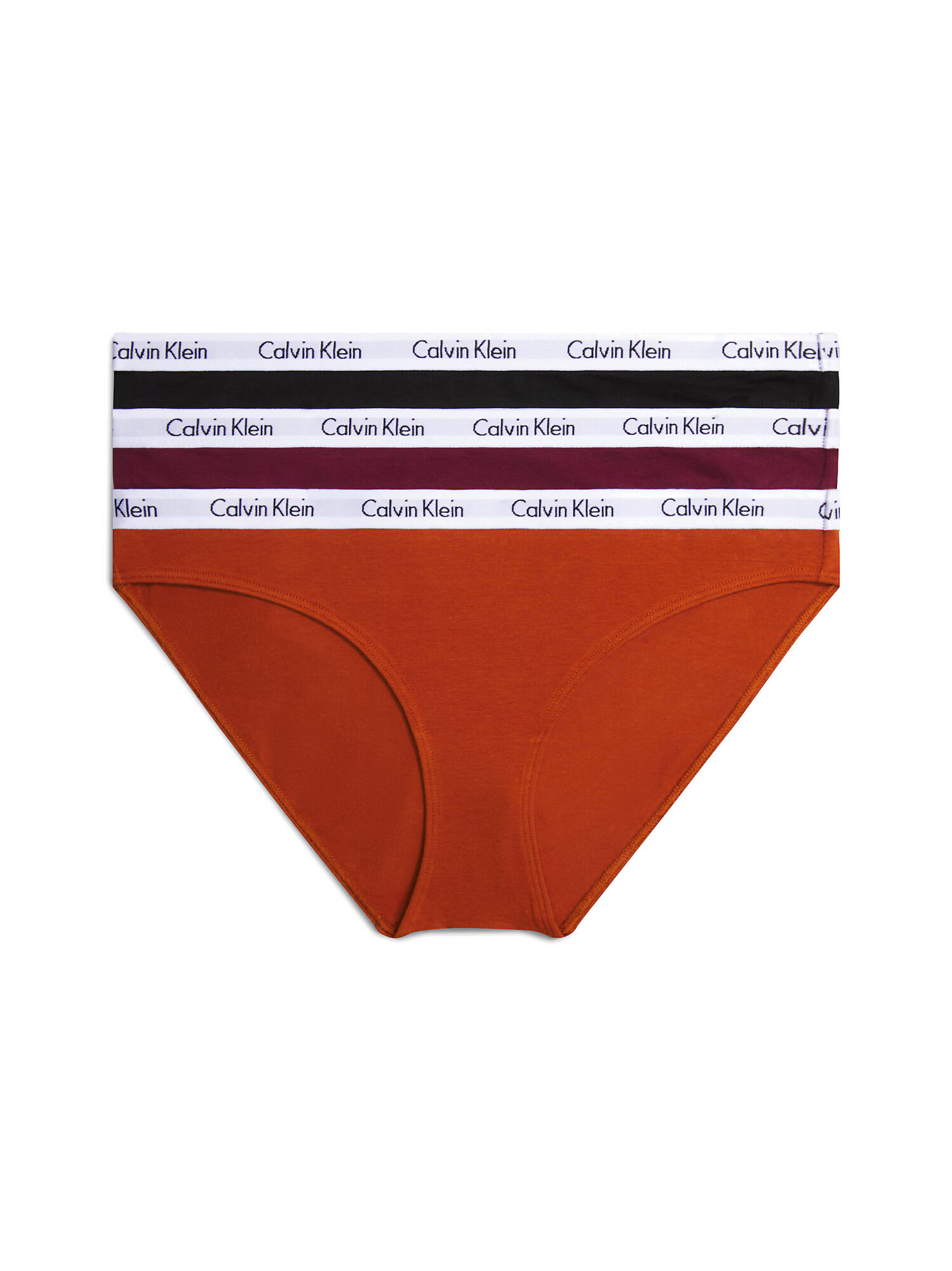 Calvin Klein Underwear Σλιπ 'Carousel' σκούρο πορτοκαλί / βουργουνδί / μαύρο / λευκό - Pepit.gr