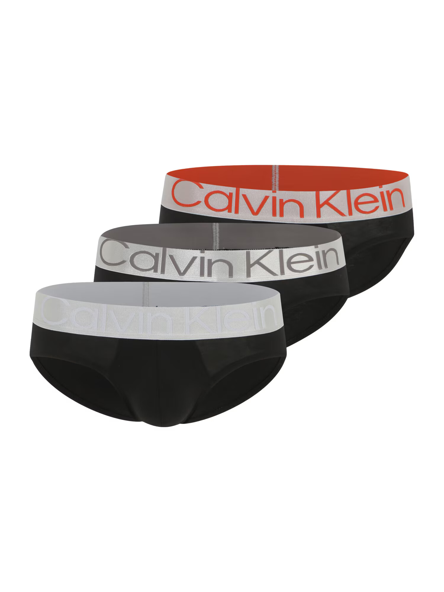 Calvin Klein Underwear Σλιπ γκρι / κόκκινο / μαύρο - Pepit.gr