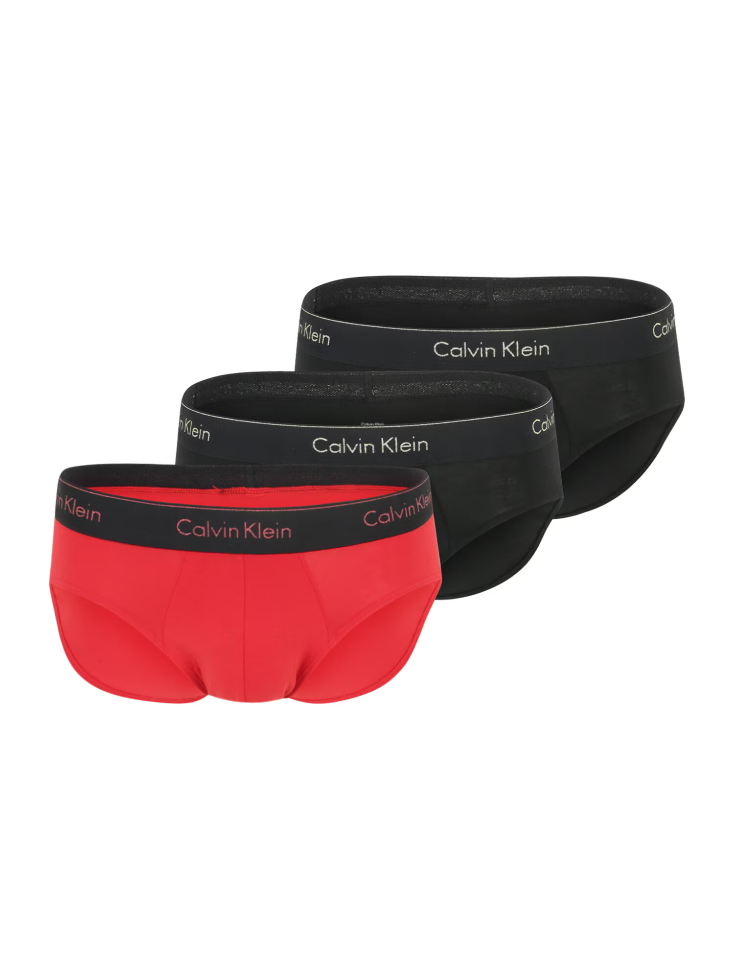 Calvin Klein Underwear Σλιπ κόκκινο / μαύρο / λευκό - Pepit.gr