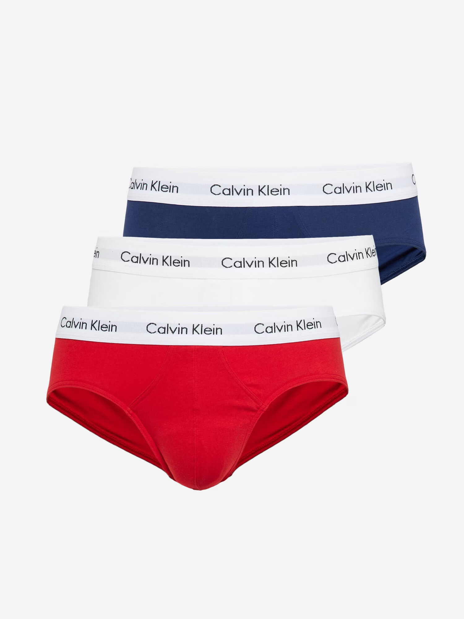 Calvin Klein Underwear Σλιπ μπλε ρουά / κόκκινο / μαύρο / λευκό - Pepit.gr