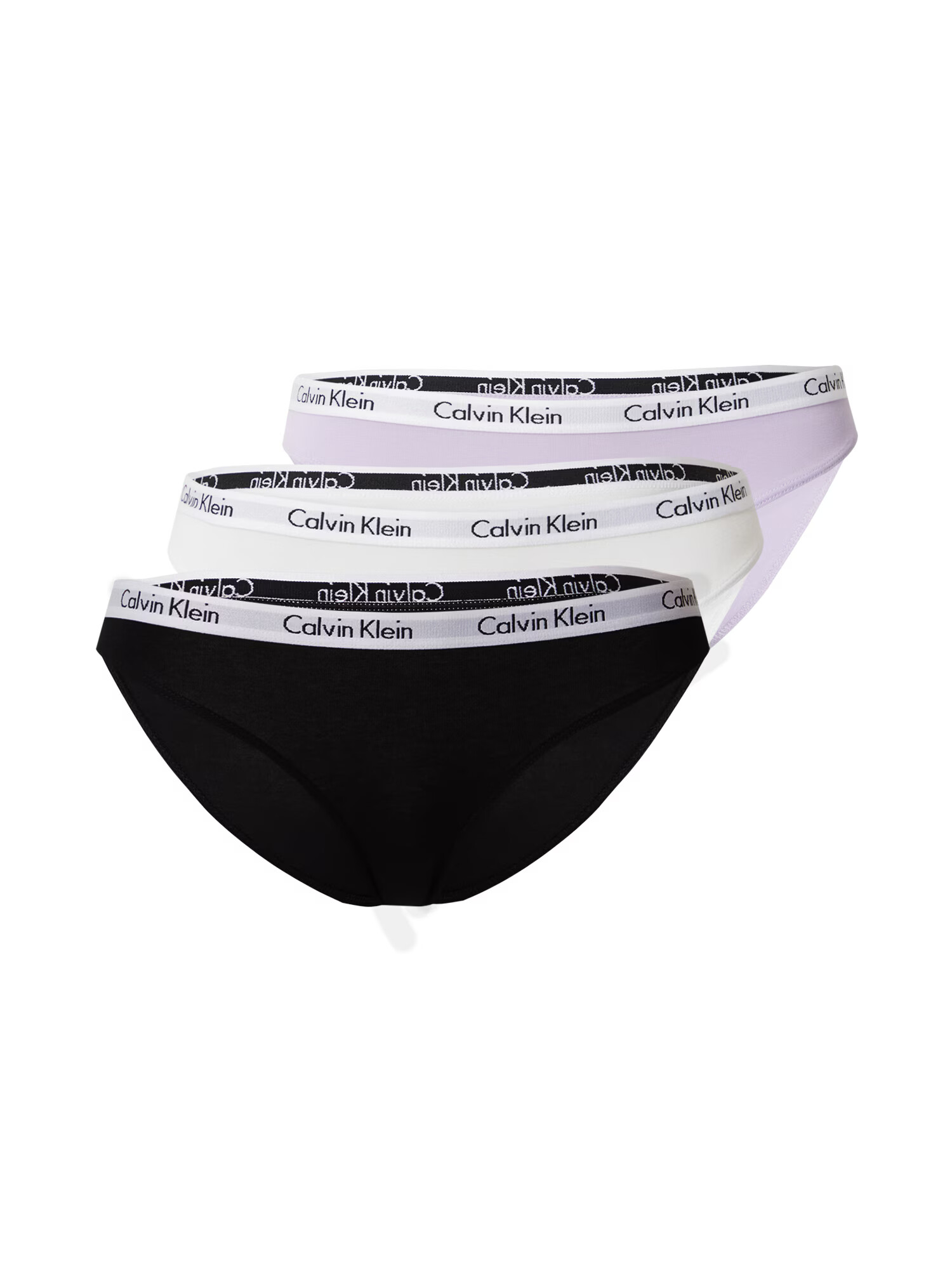 Calvin Klein Underwear Σλιπ πασχαλιά / μαύρο / λευκό / offwhite - Pepit.gr