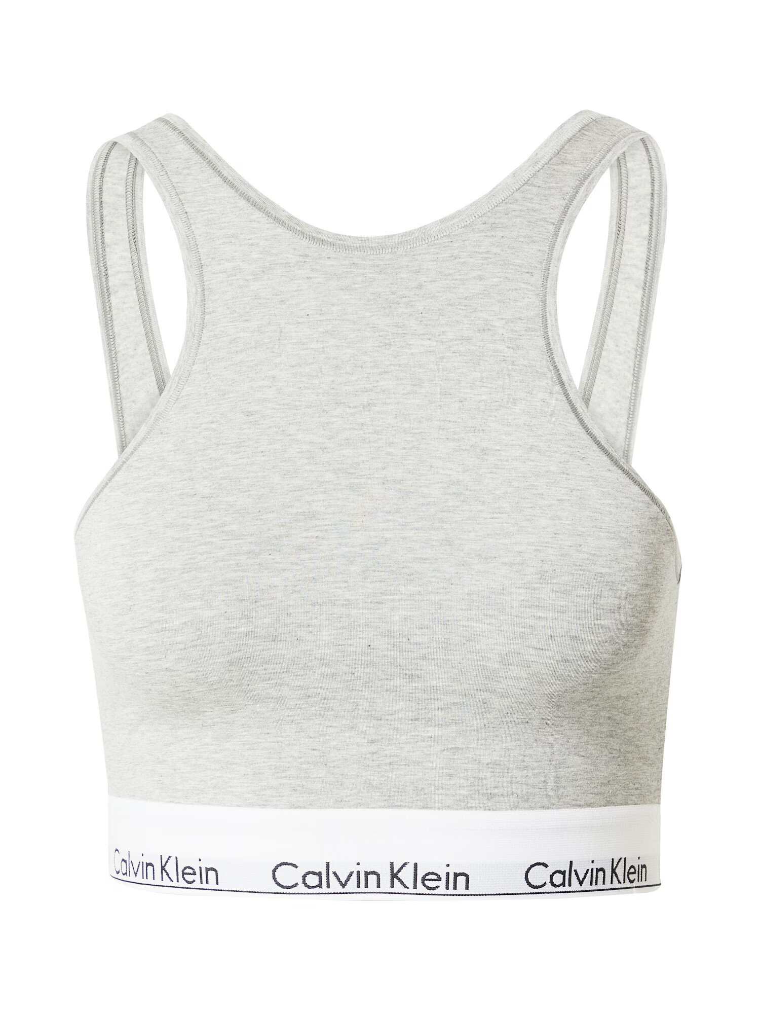 Calvin Klein Underwear Σουτιέν γκρι μελανζέ / μαύρο / λευκό - Pepit.gr