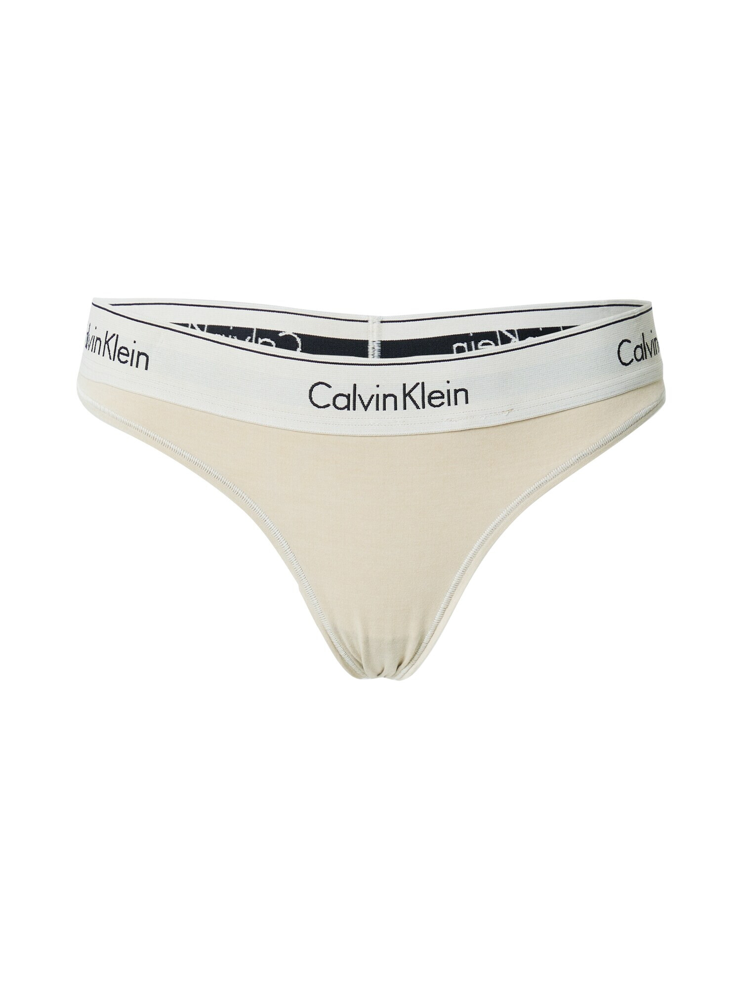 Calvin Klein Underwear Στρινγκ εκρού / ανοικτό γκρι / μαύρο / λευκό - Pepit.gr