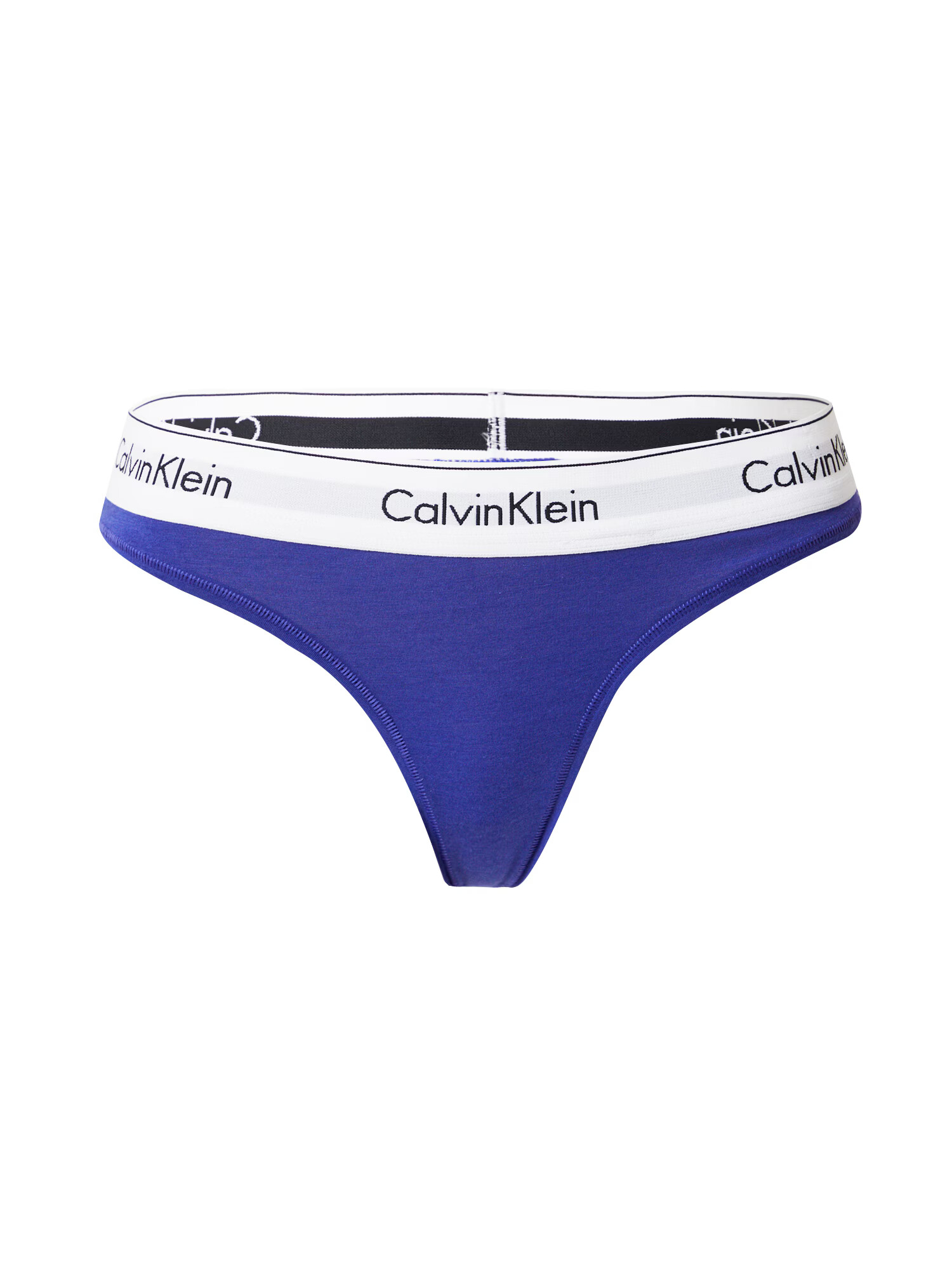 Calvin Klein Underwear Στρινγκ μπλε ρουά / μαύρο / λευκό - Pepit.gr