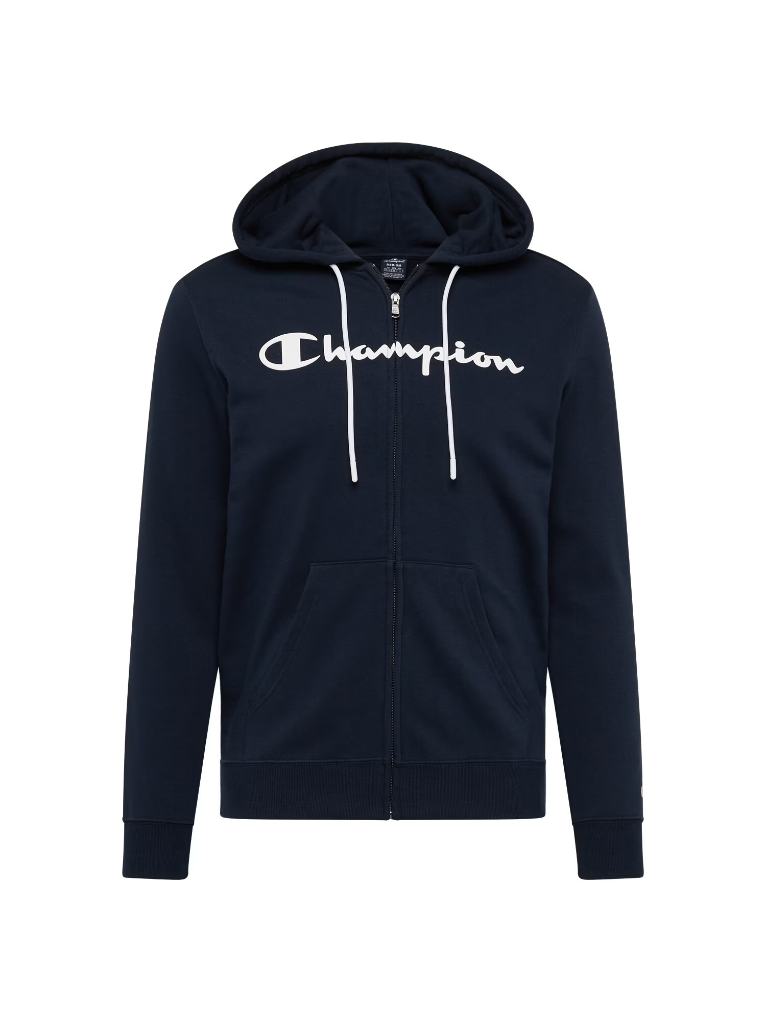 Champion Authentic Athletic Apparel Αθλητική ζακέτα φούτερ σκούρο μπλε / λευκό - Pepit.gr