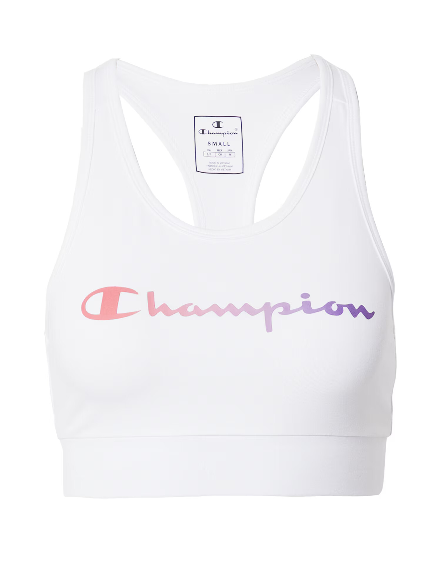 Champion Authentic Athletic Apparel Αθλητικό σουτιέν ανοικτό λιλά / καρπουζί / λευκό - Pepit.gr