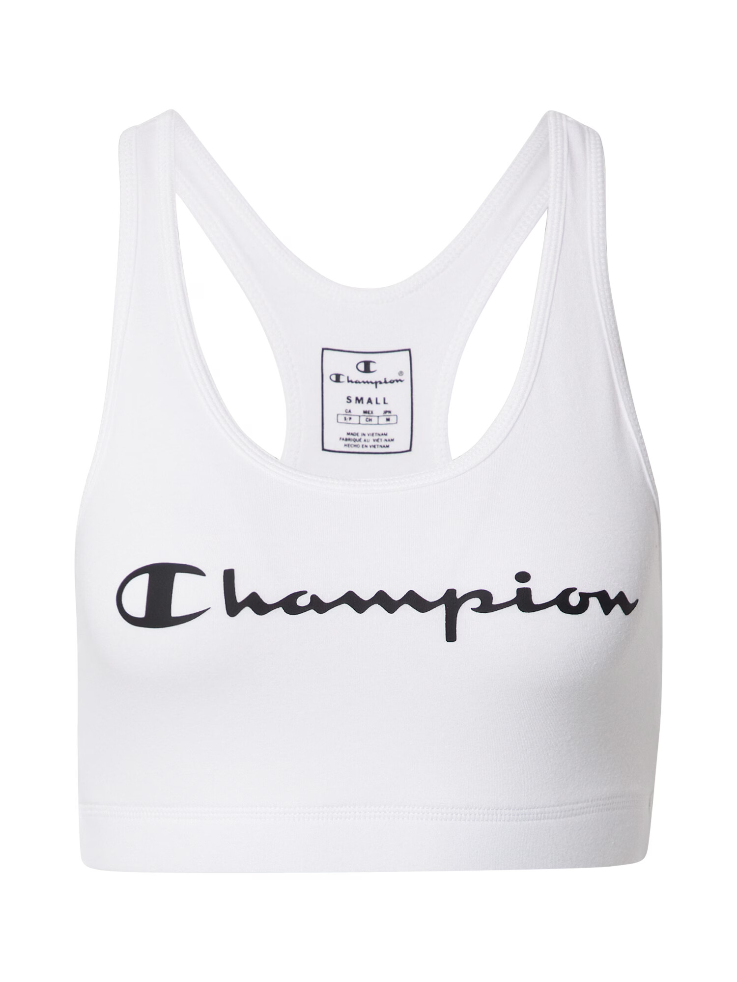 Champion Authentic Athletic Apparel Αθλητικό σουτιέν μαύρο / λευκό - Pepit.gr