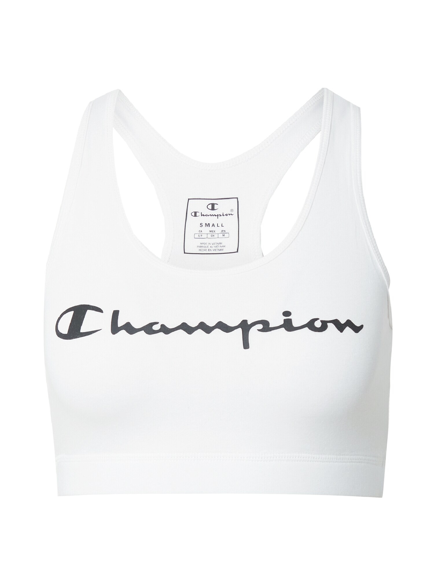 Champion Authentic Athletic Apparel Αθλητικό σουτιέν μαύρο / λευκό - Pepit.gr