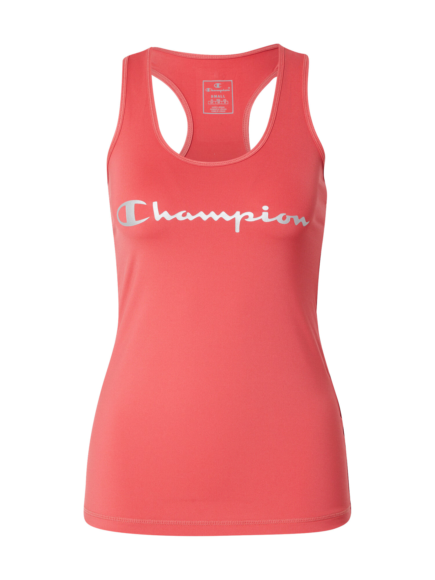 Champion Authentic Athletic Apparel Αθλητικό τοπ ροζ / ασημί - Pepit.gr