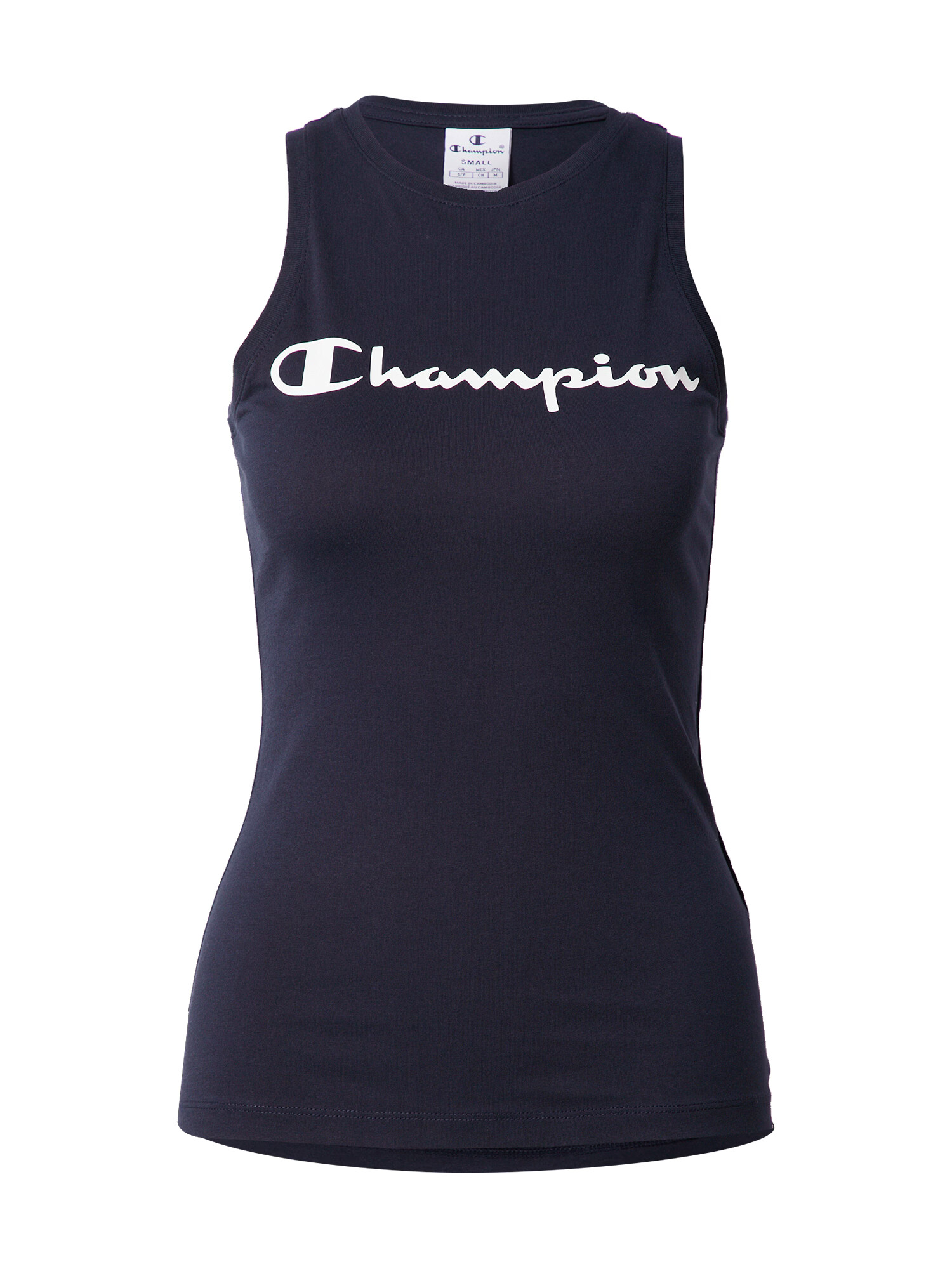 Champion Authentic Athletic Apparel Αθλητικό τοπ σκούρο μπλε / λευκό - Pepit.gr