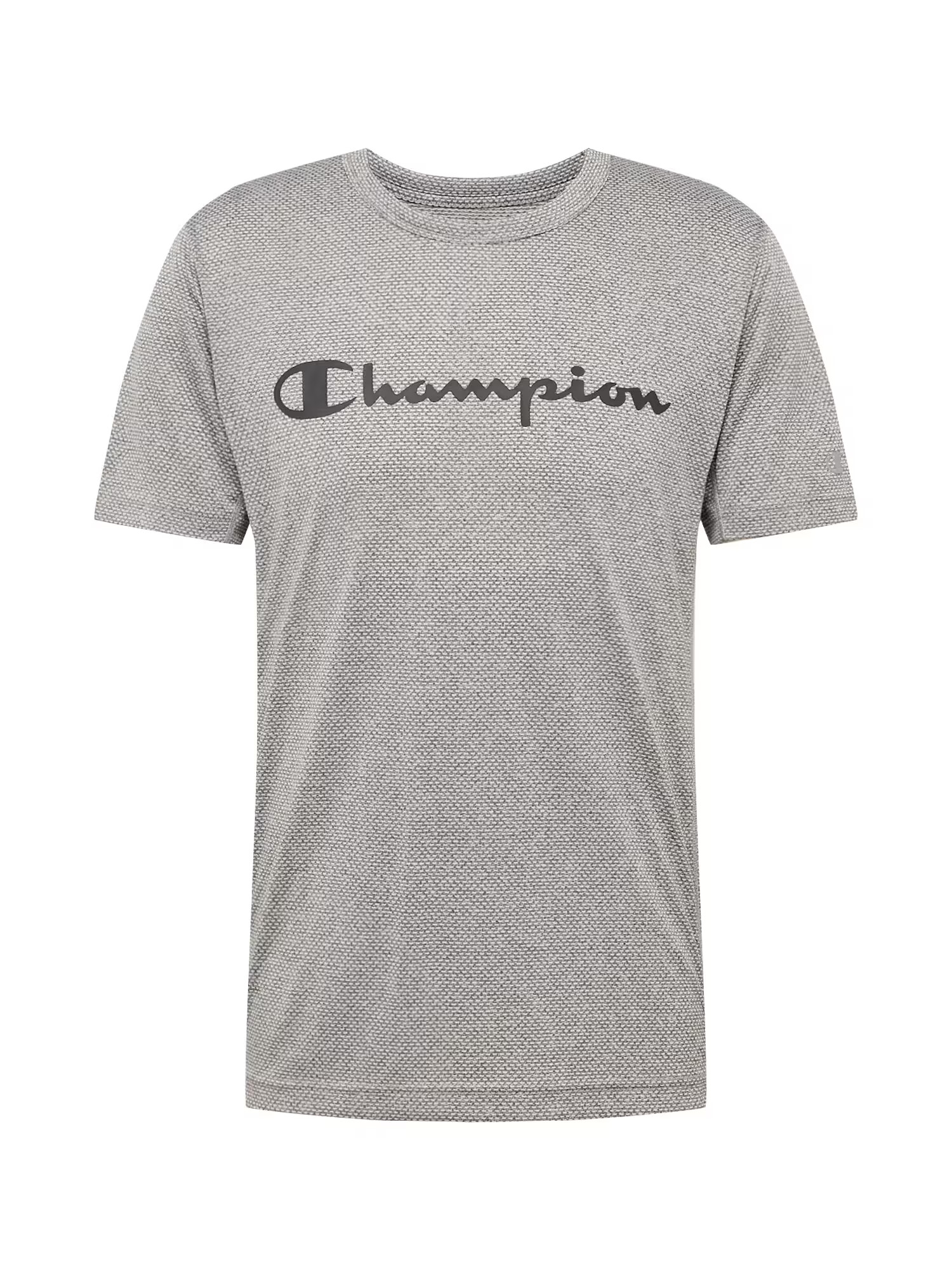 Champion Authentic Athletic Apparel Λειτουργικό μπλουζάκι σκούρο γκρι / μαύρο / offwhite - Pepit.gr