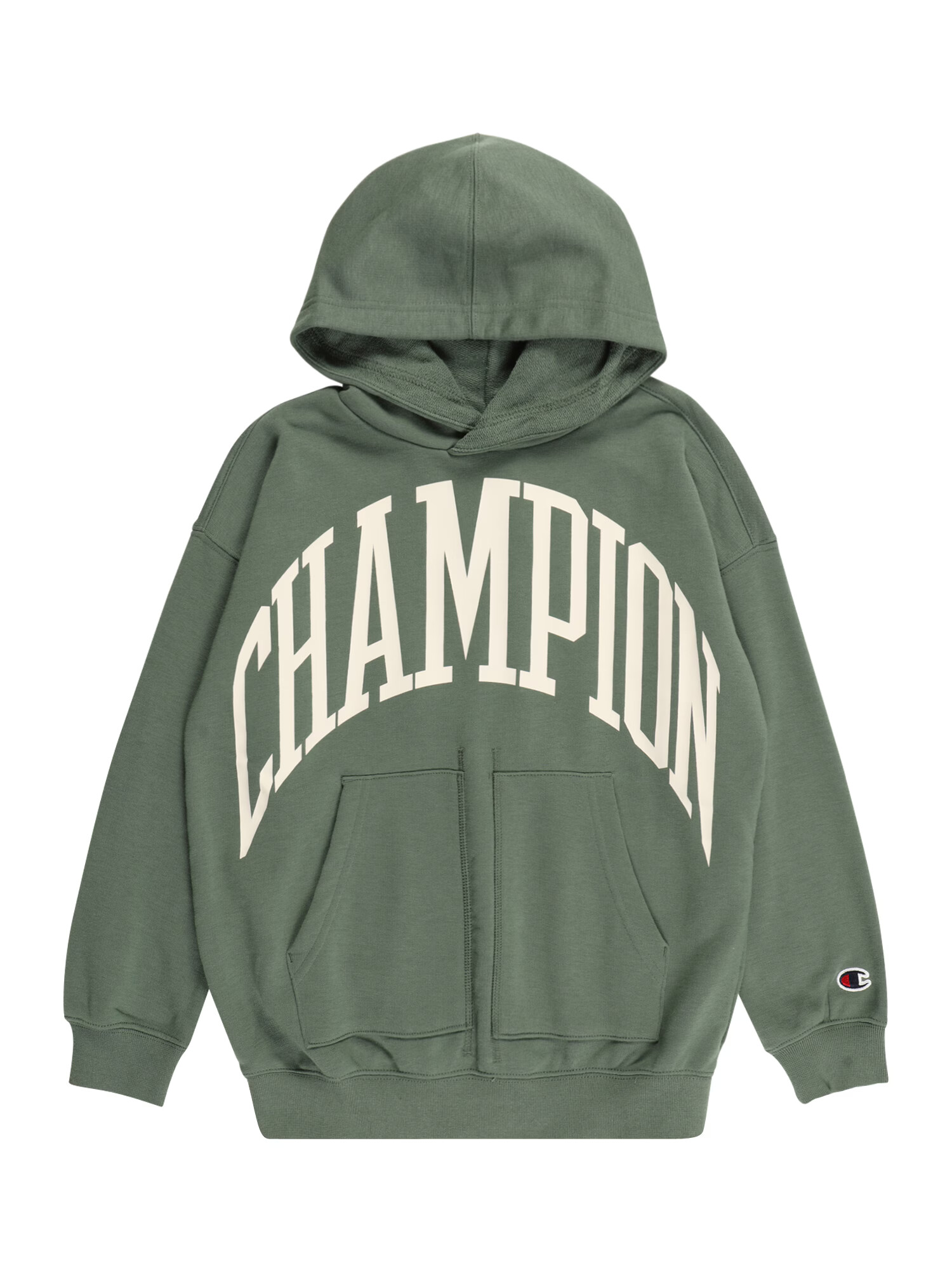 Champion Authentic Athletic Apparel Μπλούζα φούτερ εκρού / χακί - Pepit.gr