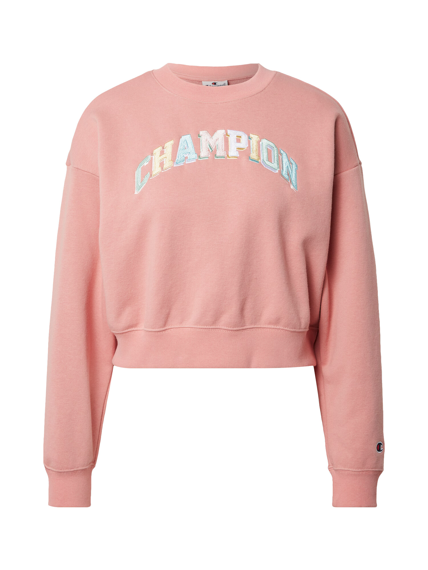 Champion Authentic Athletic Apparel Μπλούζα φούτερ γαλάζιο / ανοικτό κίτρινο / ανοικτό πράσινο / σάπιο μήλο - Pepit.gr