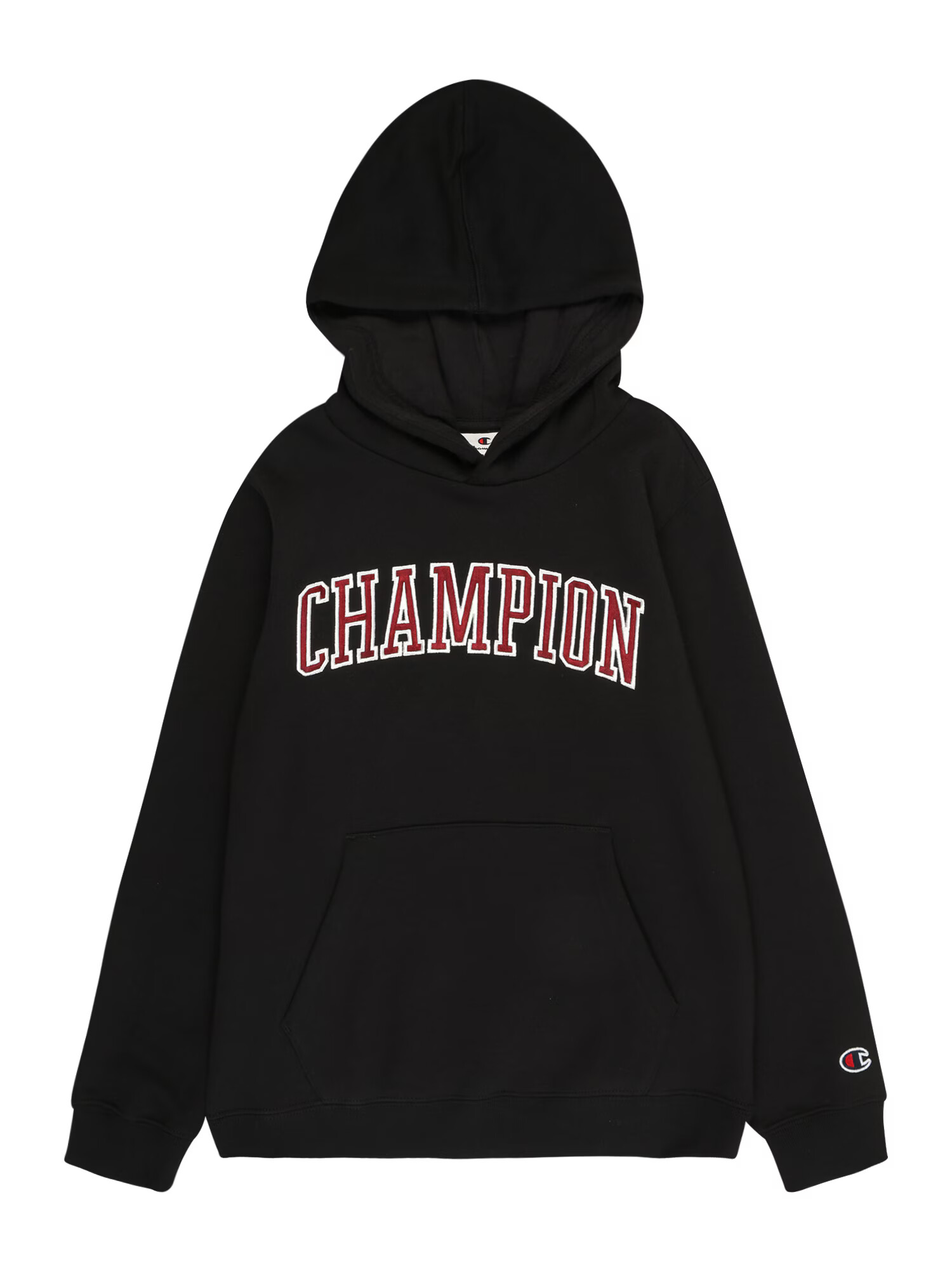 Champion Authentic Athletic Apparel Μπλούζα φούτερ κόκκινο / μαύρο / λευκό - Pepit.gr