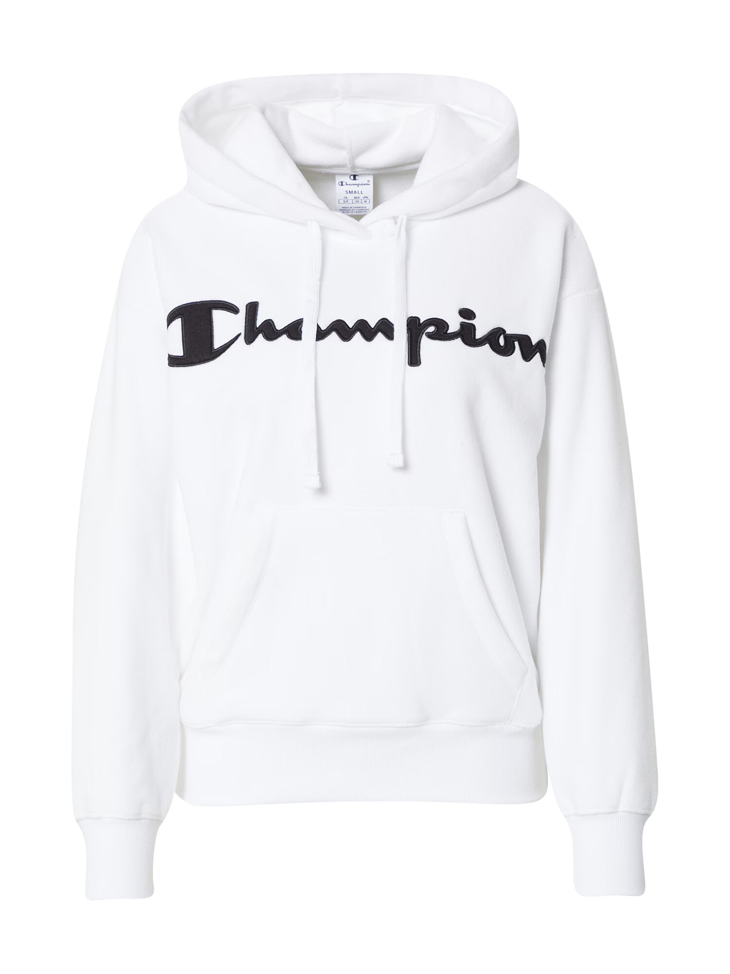 Champion Authentic Athletic Apparel Μπλούζα φούτερ μαύρο / λευκό - Pepit.gr