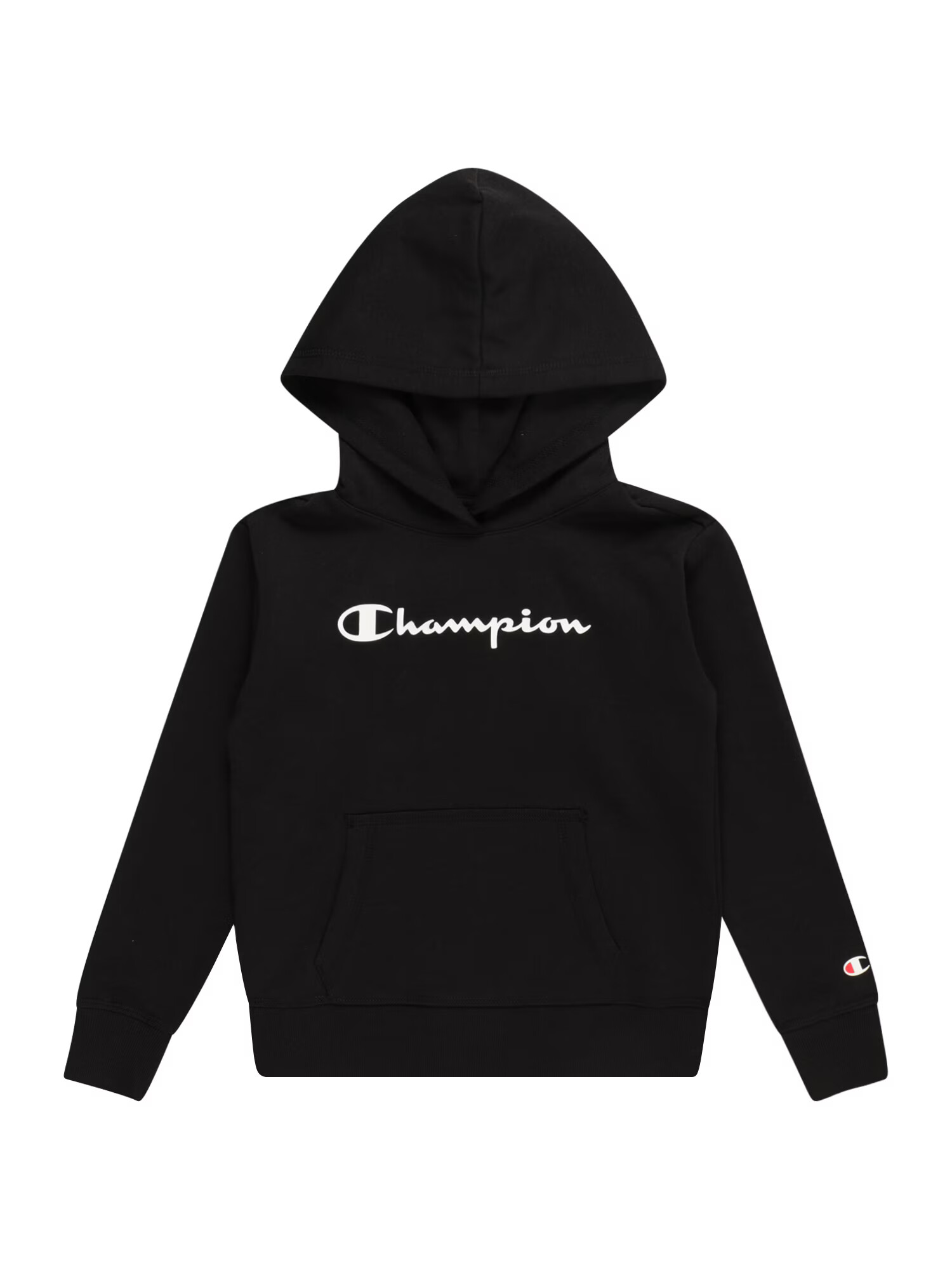 Champion Authentic Athletic Apparel Μπλούζα φούτερ μαύρο / λευκό - Pepit.gr