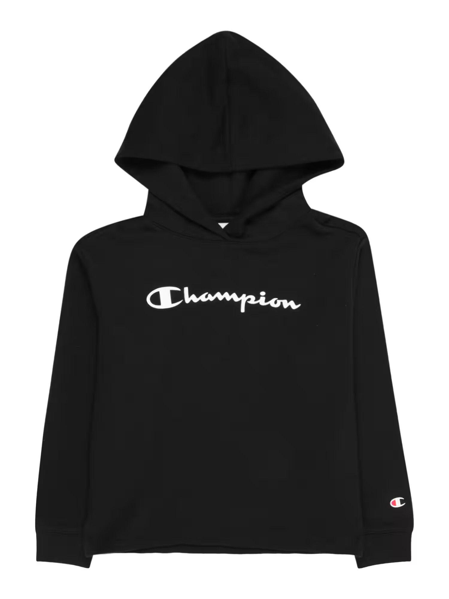 Champion Authentic Athletic Apparel Μπλούζα φούτερ μαύρο / λευκό - Pepit.gr