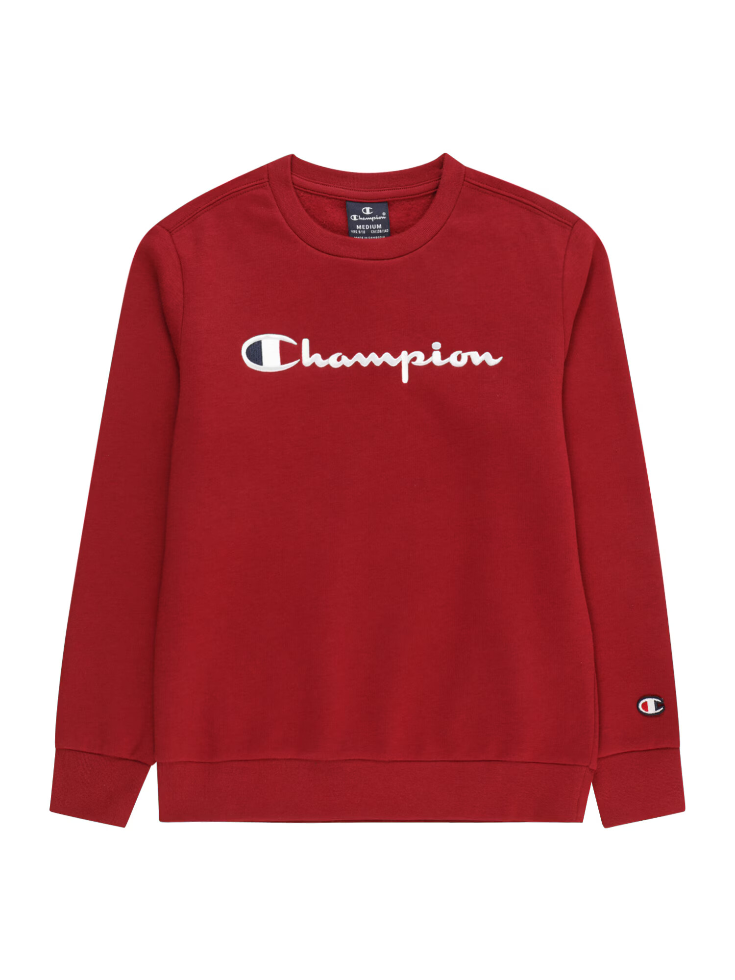 Champion Authentic Athletic Apparel Μπλούζα φούτερ 'Classic' μπλε / μπορντό / λευκό - Pepit.gr