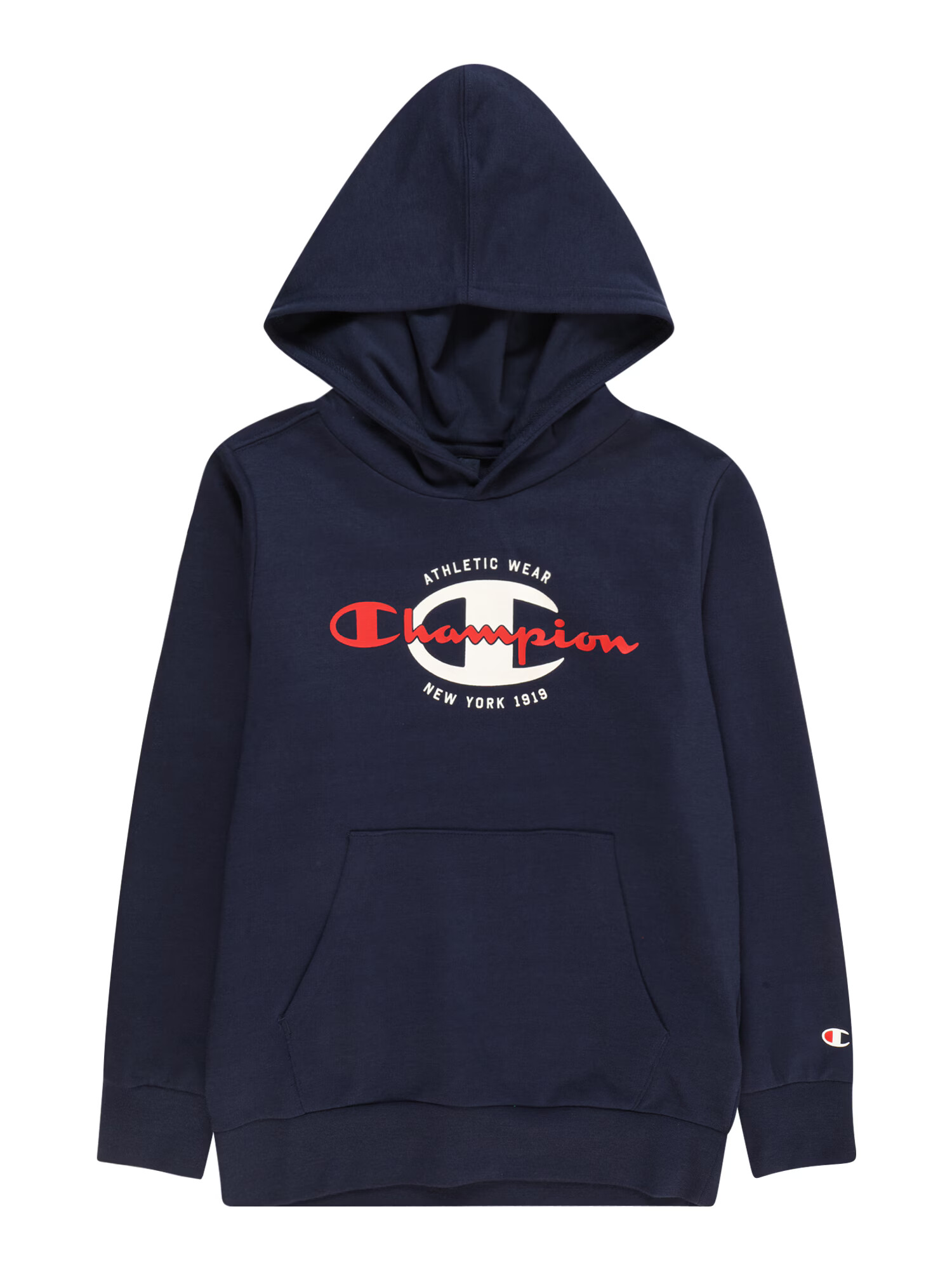 Champion Authentic Athletic Apparel Μπλούζα φούτερ μπλε νύχτας / κόκκινο / λευκό - Pepit.gr