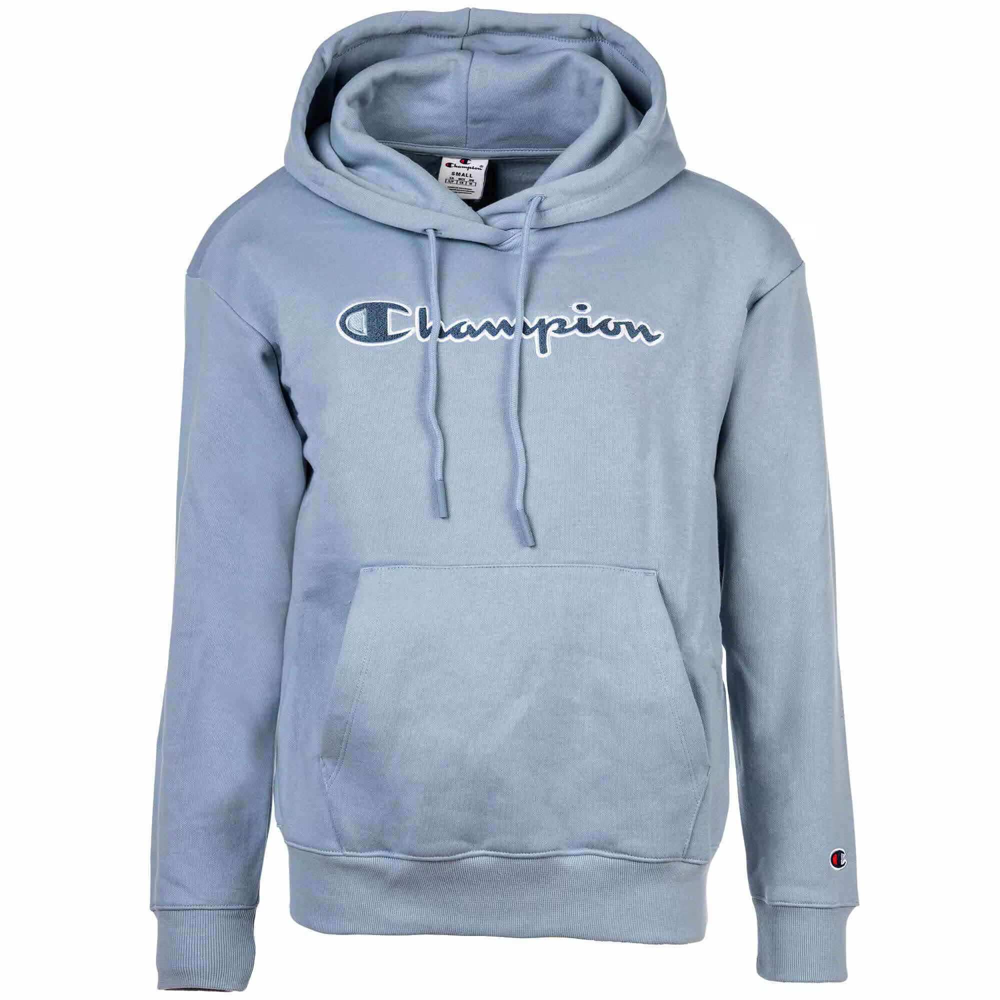 Champion Authentic Athletic Apparel Μπλούζα φούτερ μπλε φιμέ / μπλε νύχτας / λευκό - Pepit.gr