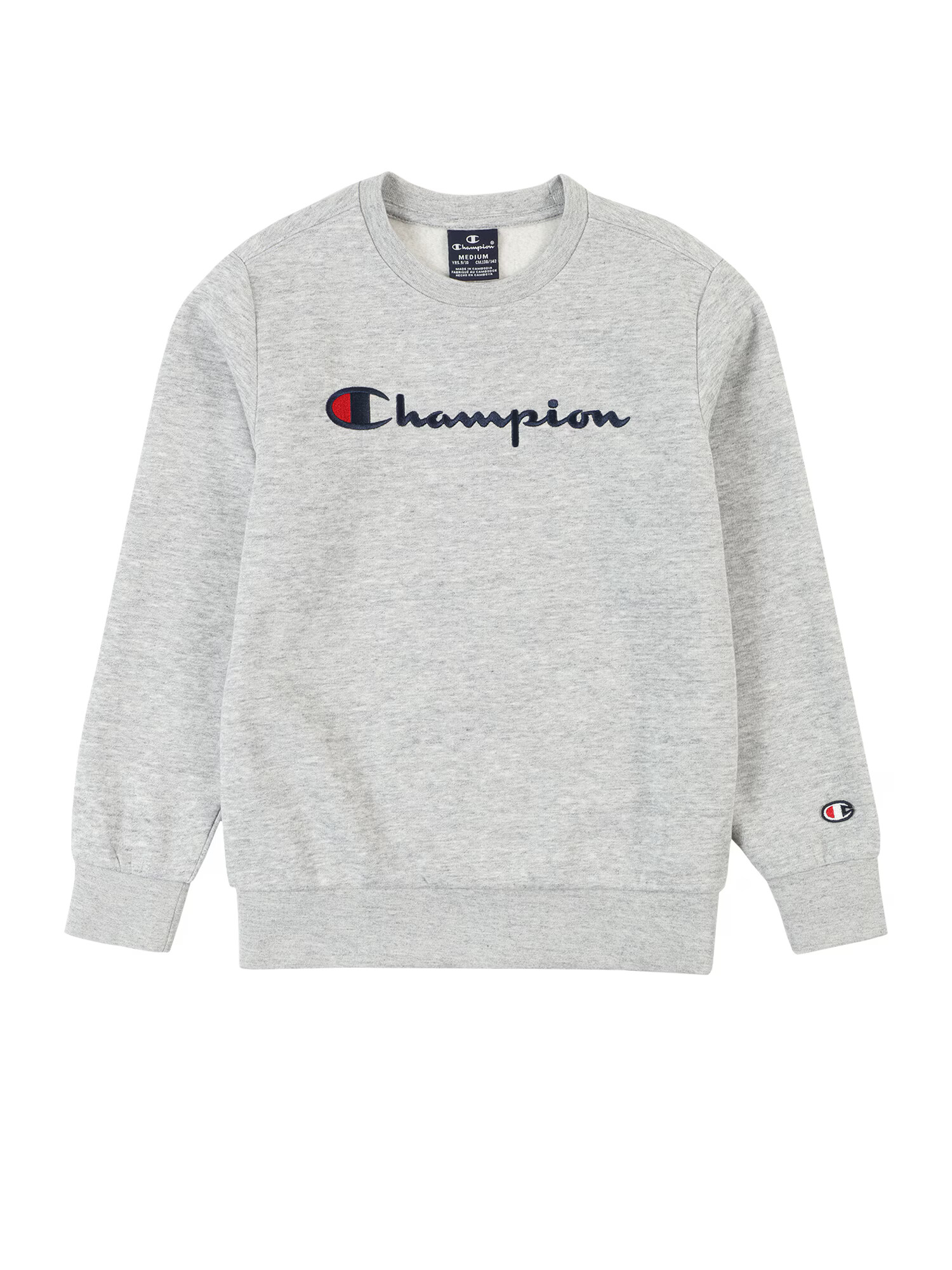 Champion Authentic Athletic Apparel Μπλούζα φούτερ 'Classic' ναυτικό μπλε / γκρι μελανζέ / έντονο κόκκινο / λευκό - Pepit.gr