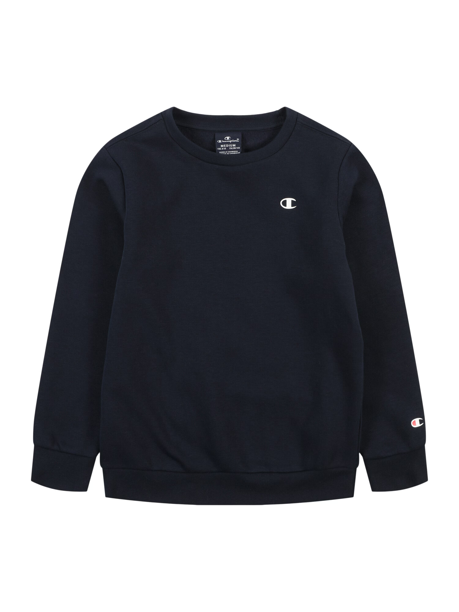 Champion Authentic Athletic Apparel Μπλούζα φούτερ ναυτικό μπλε / κόκκινο παστέλ / λευκό - Pepit.gr