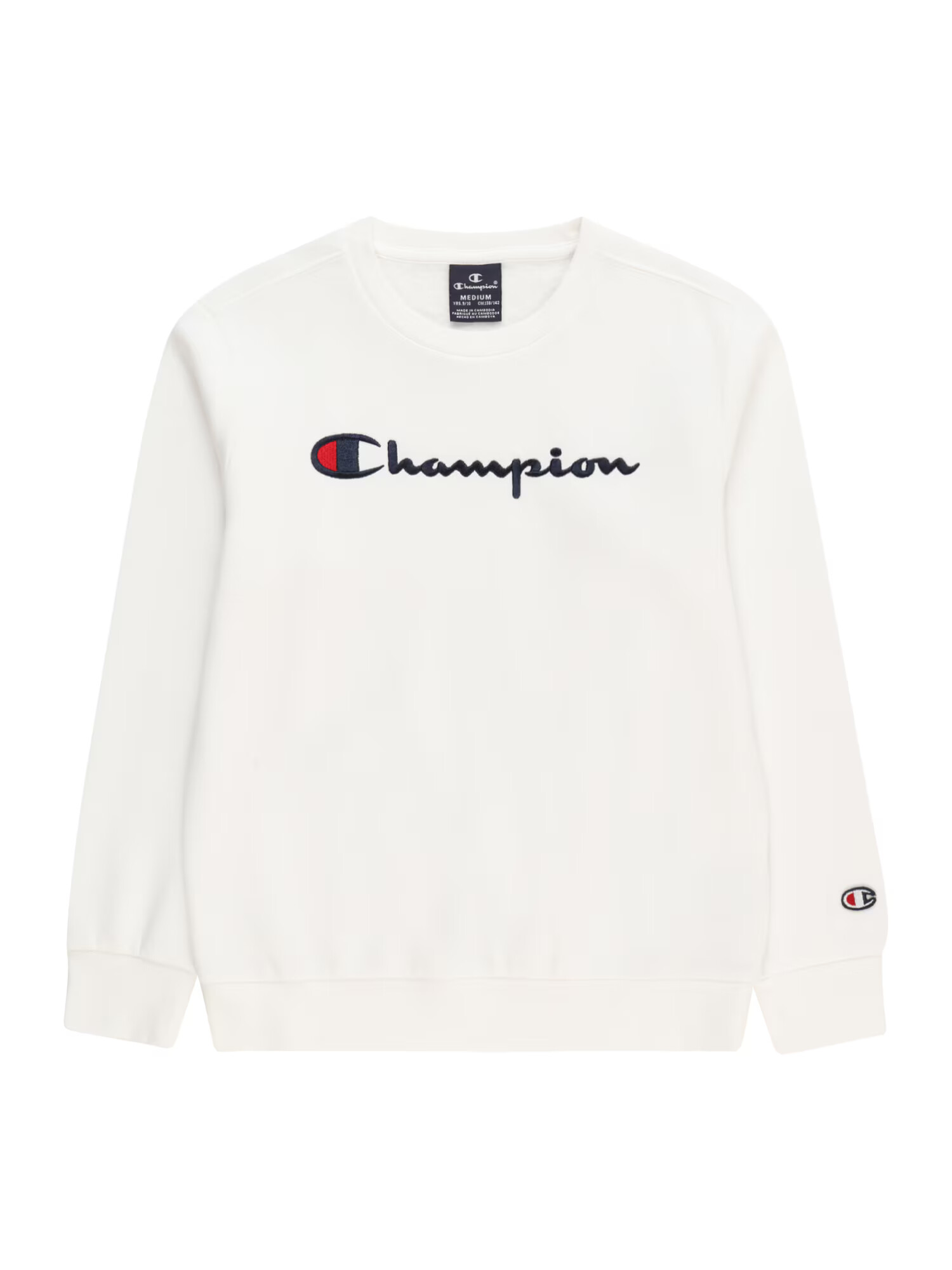 Champion Authentic Athletic Apparel Μπλούζα φούτερ 'Classic' ναυτικό μπλε / κόκκινο φωτιάς / λευκό - Pepit.gr