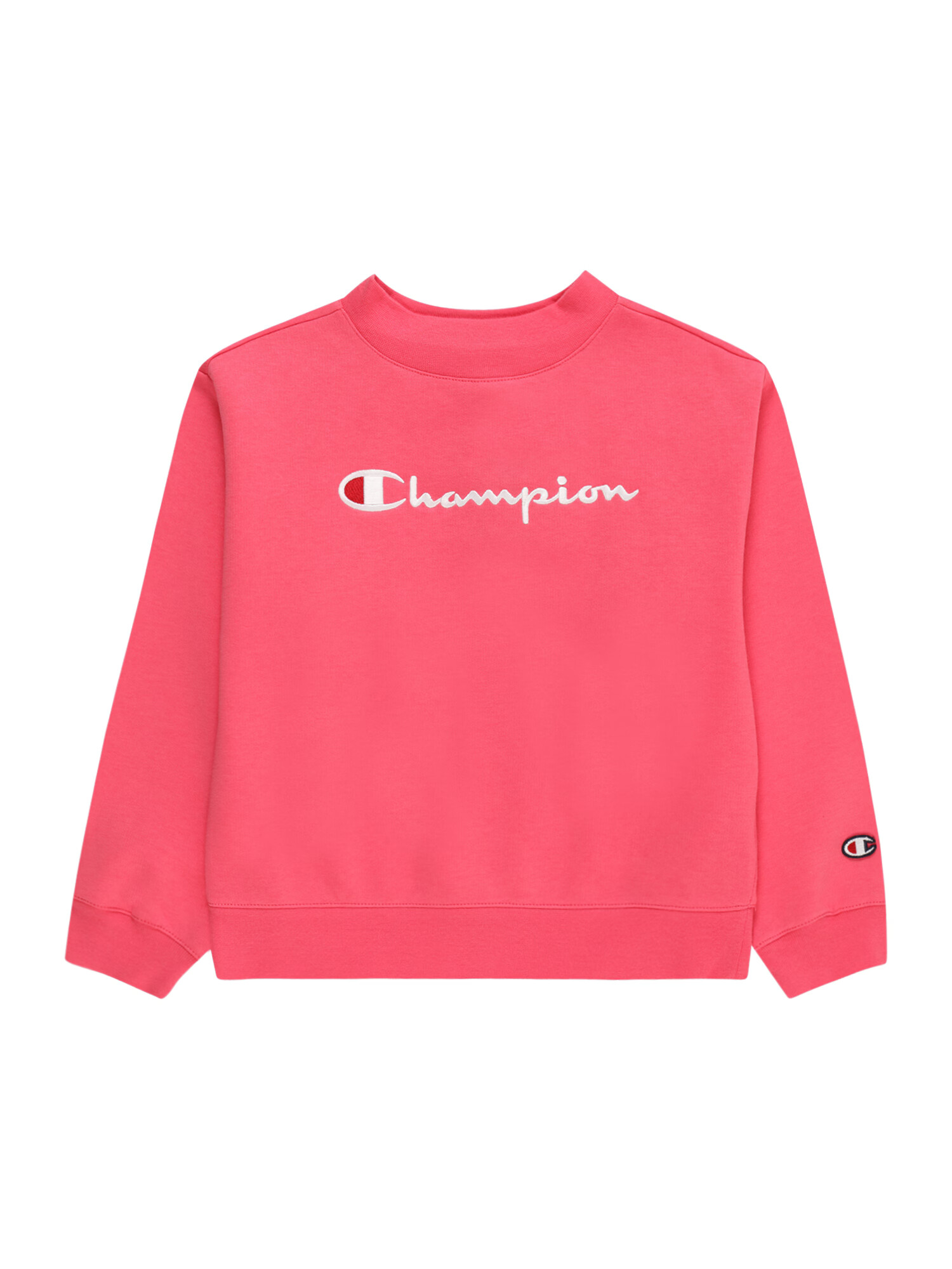 Champion Authentic Athletic Apparel Μπλούζα φούτερ ναυτικό μπλε / ροζ / κόκκινο / λευκό - Pepit.gr