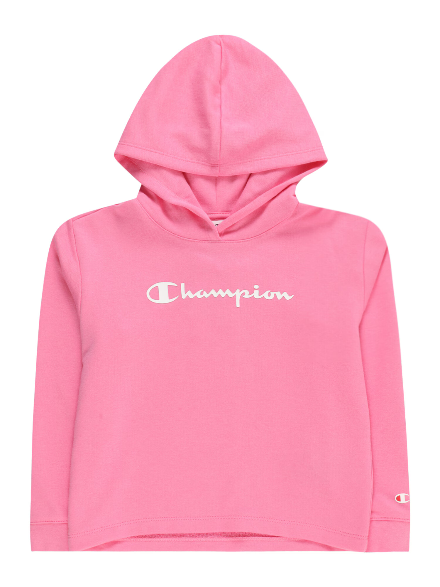 Champion Authentic Athletic Apparel Μπλούζα φούτερ ρόδινο / λευκό - Pepit.gr